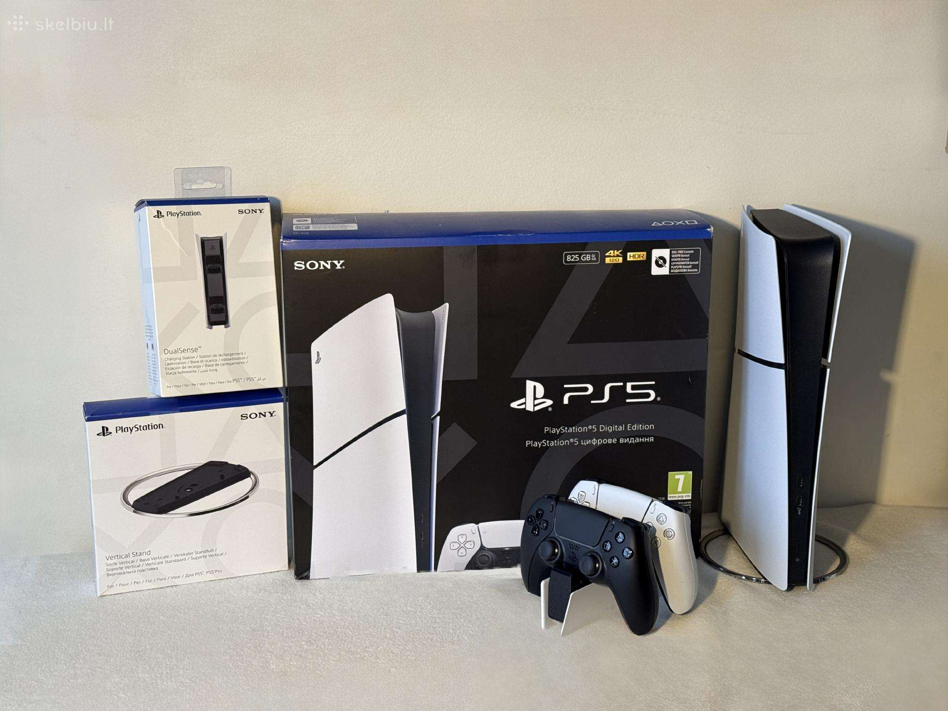 Sony Playstation 5 Slim Digital 825gb Mega Set