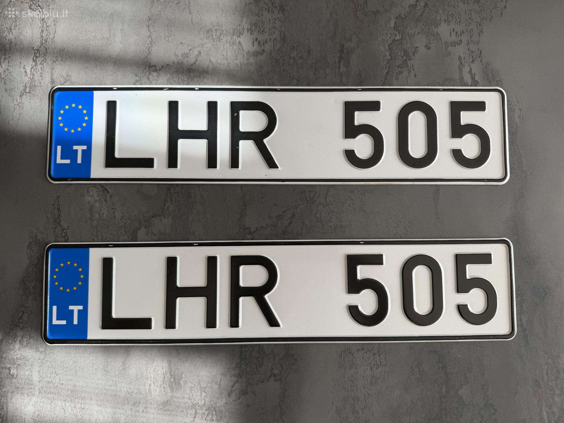 Valstybiniai automobilio numeriai