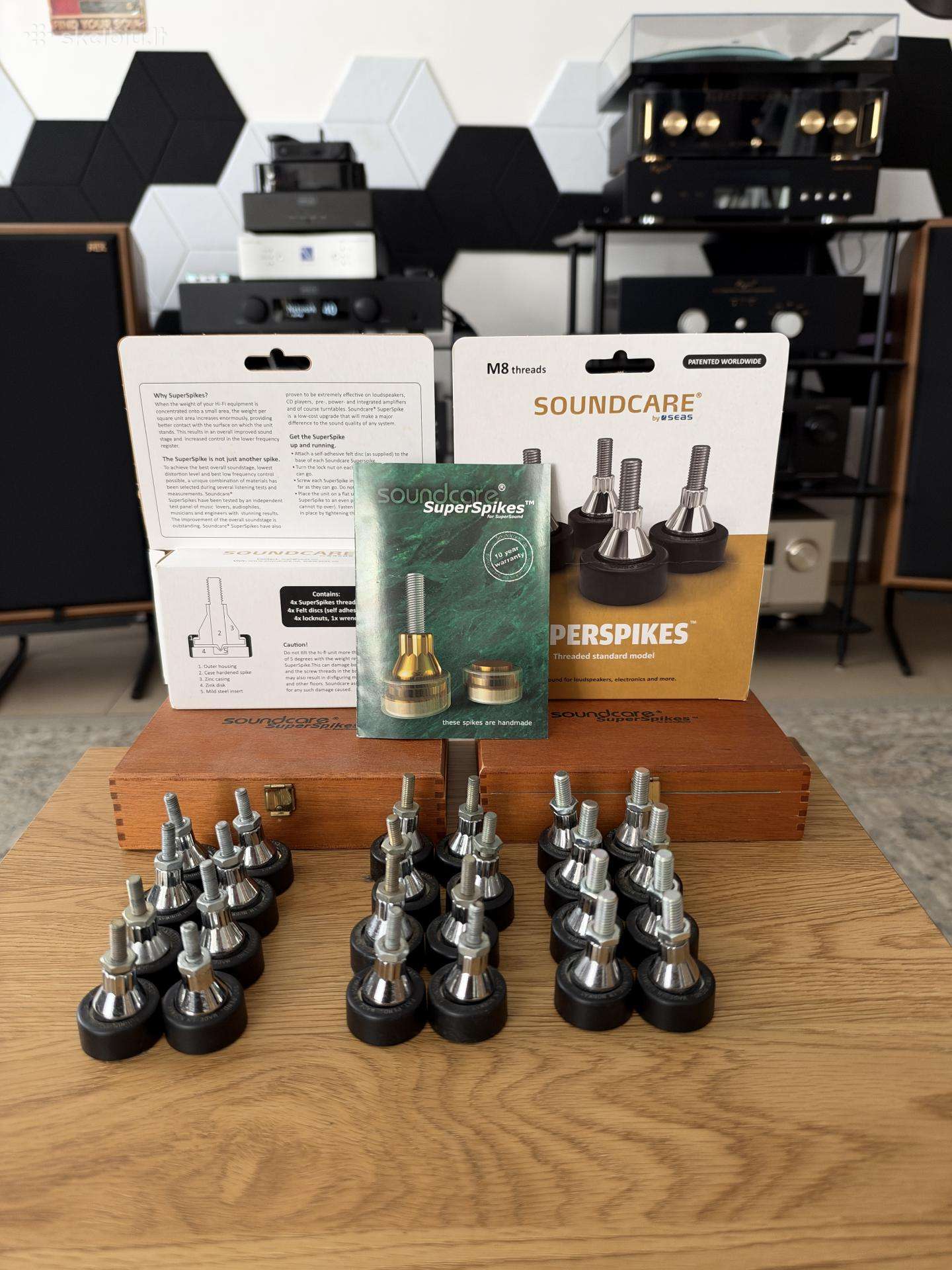 Soundcare Superspikes M6/8 (Made in Norway)