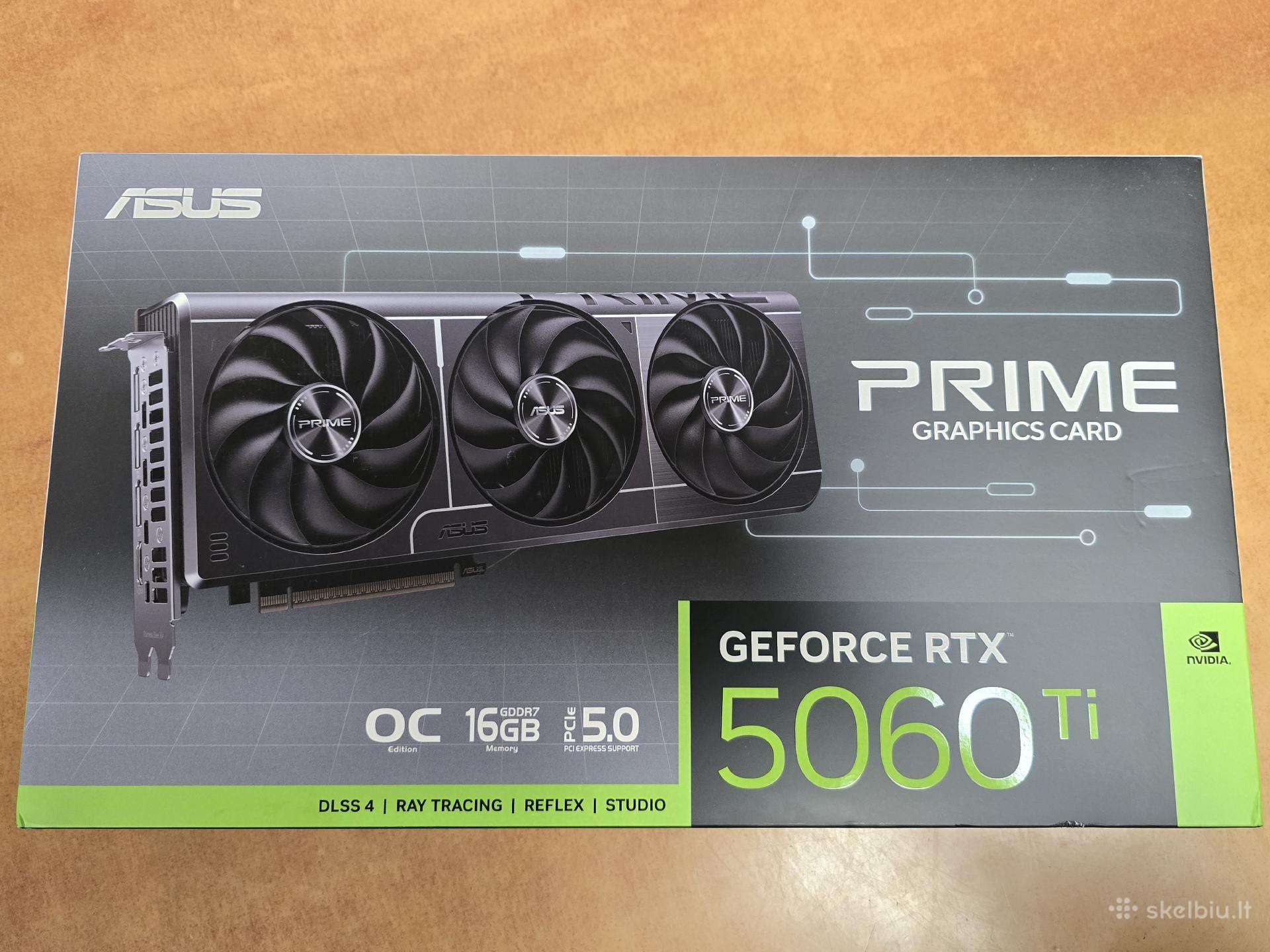 Asus Geforce Rtx 5060 Ti Prime Oc 16gb Gddr7