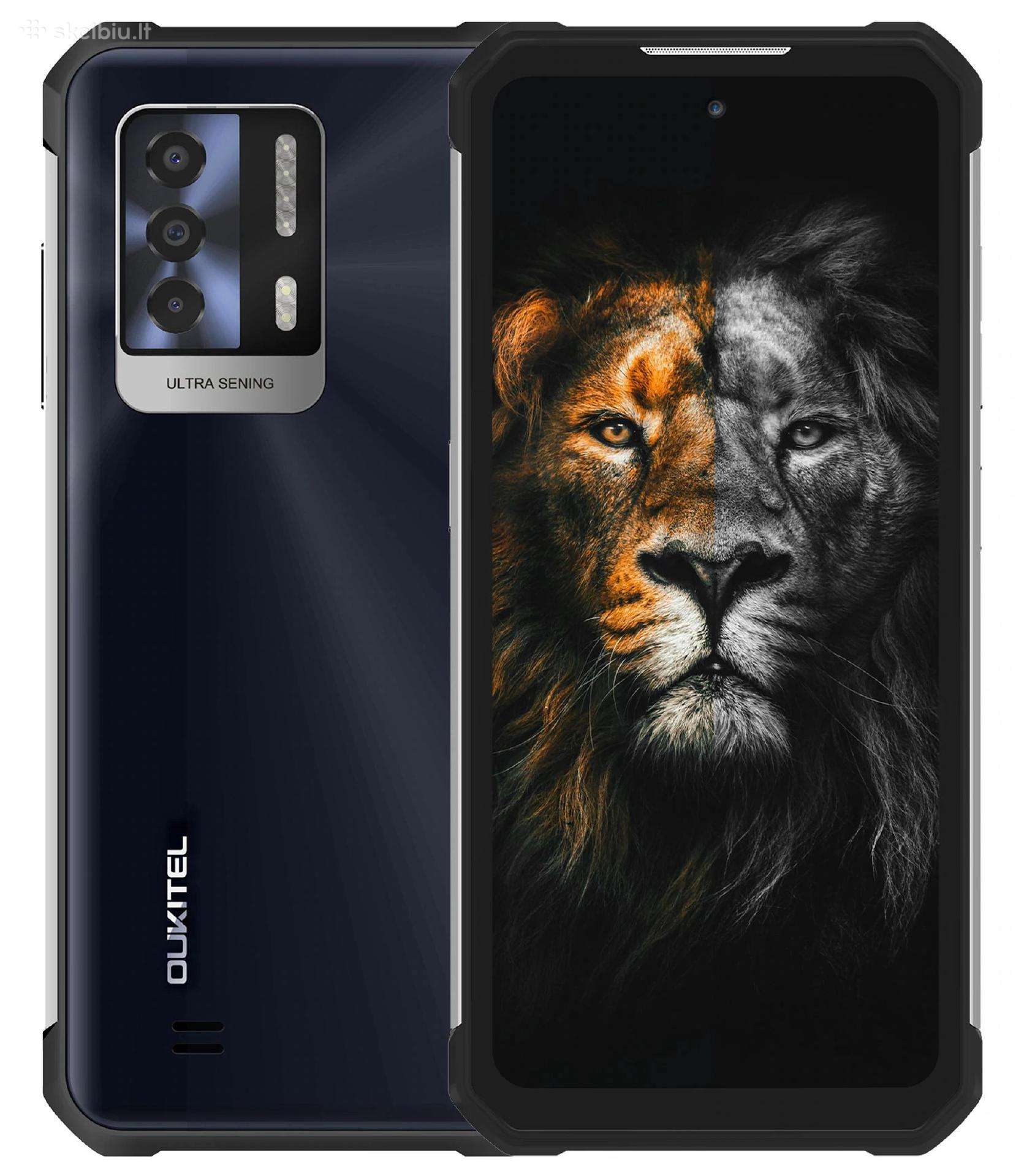 Mobilusis telefonas Oukitel Wp17, 128 GB, juoda*