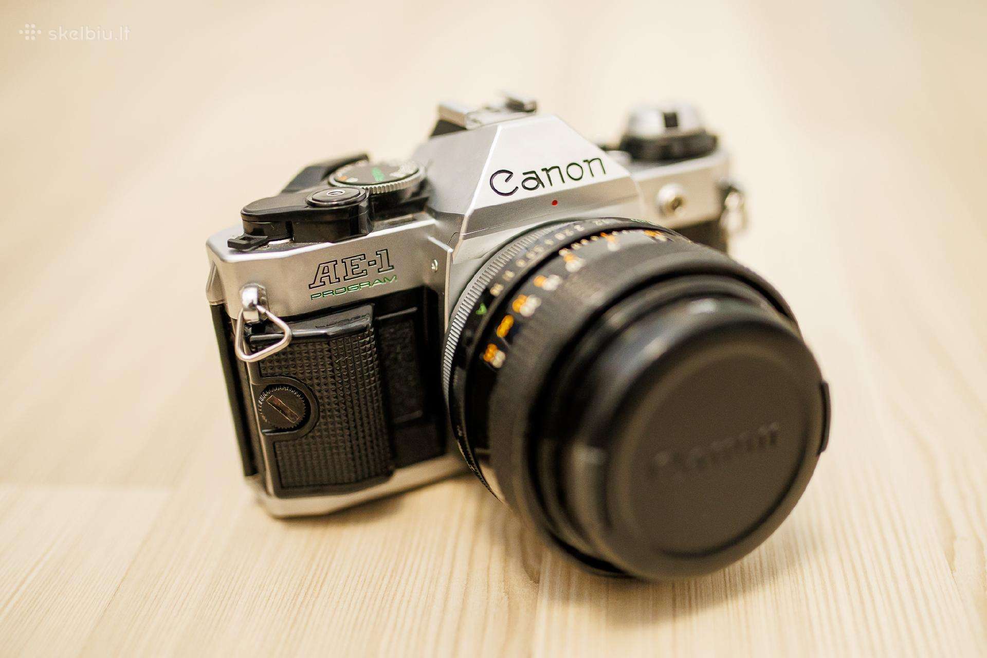 Canon Ae-1 Program su 55mm 1.2