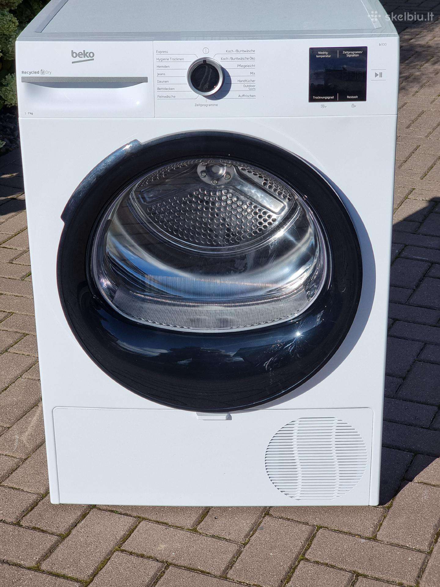 Nauja Beko Bm3t37249w, siaura į gylį 47 cm+ garan