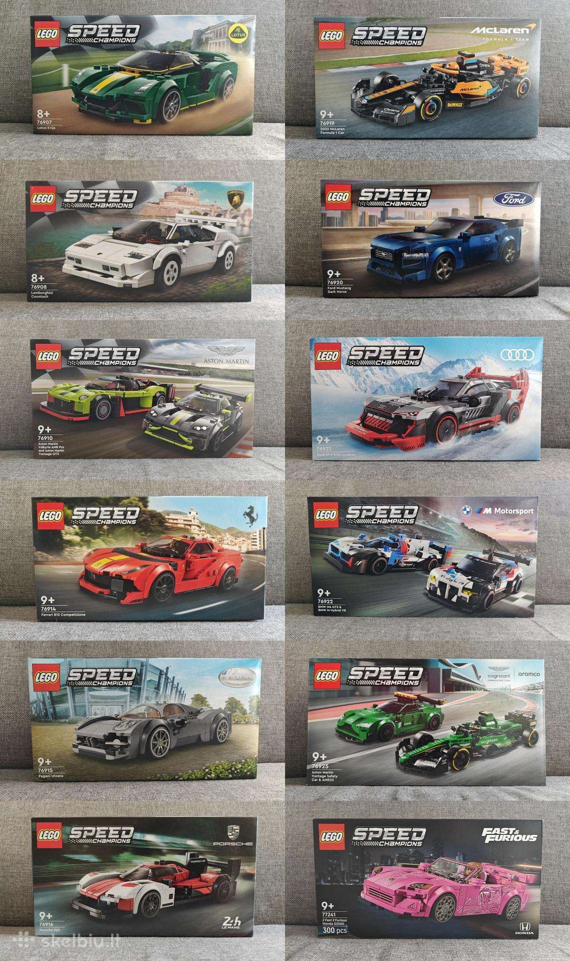 Lego Speed Champions, Technic, Star Wars, Hp
