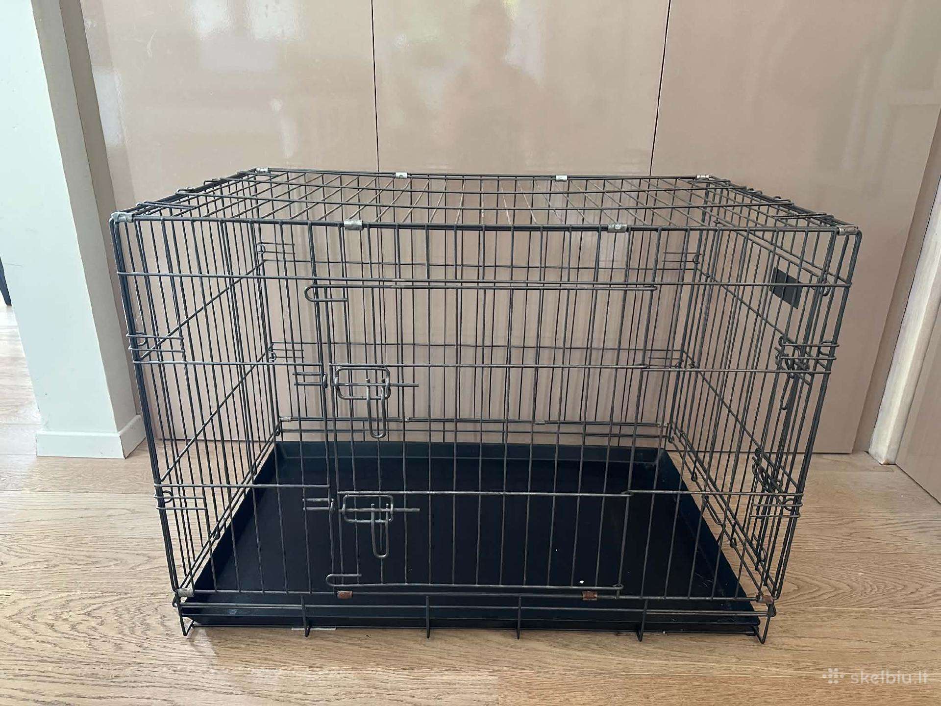 Metalinis narvas šunims 91 x 57 x 65