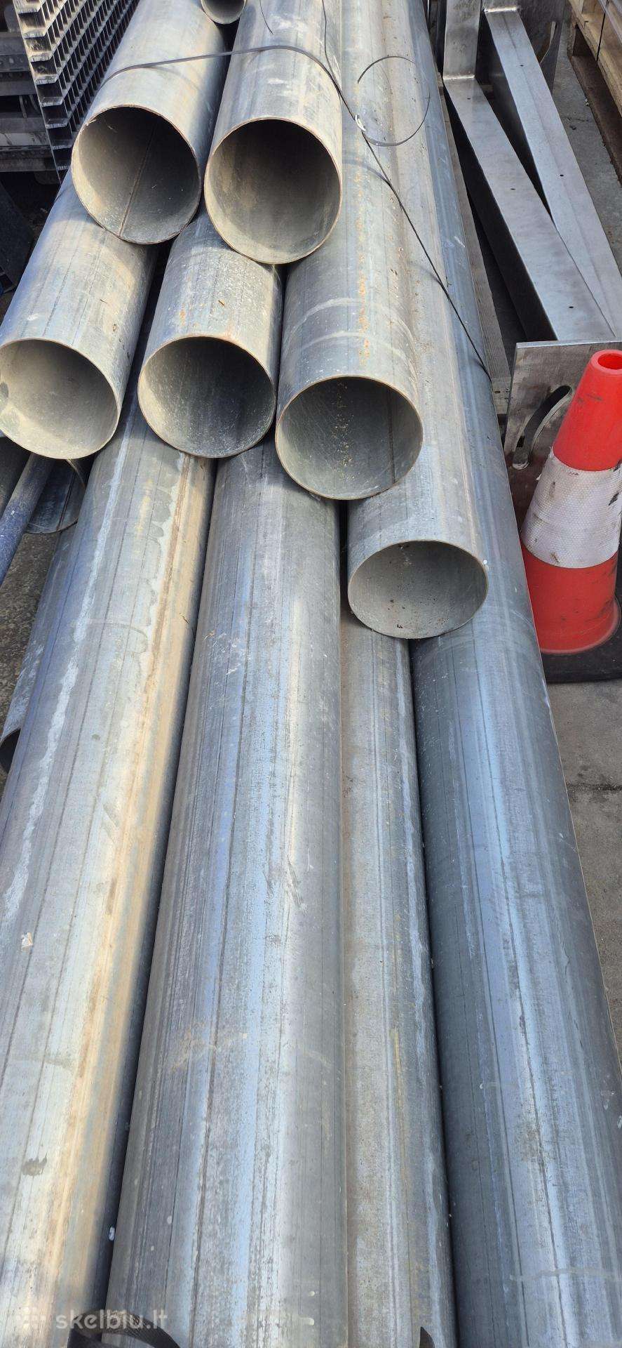 Cinkuotas vamzdis 152,4x1,5x6000