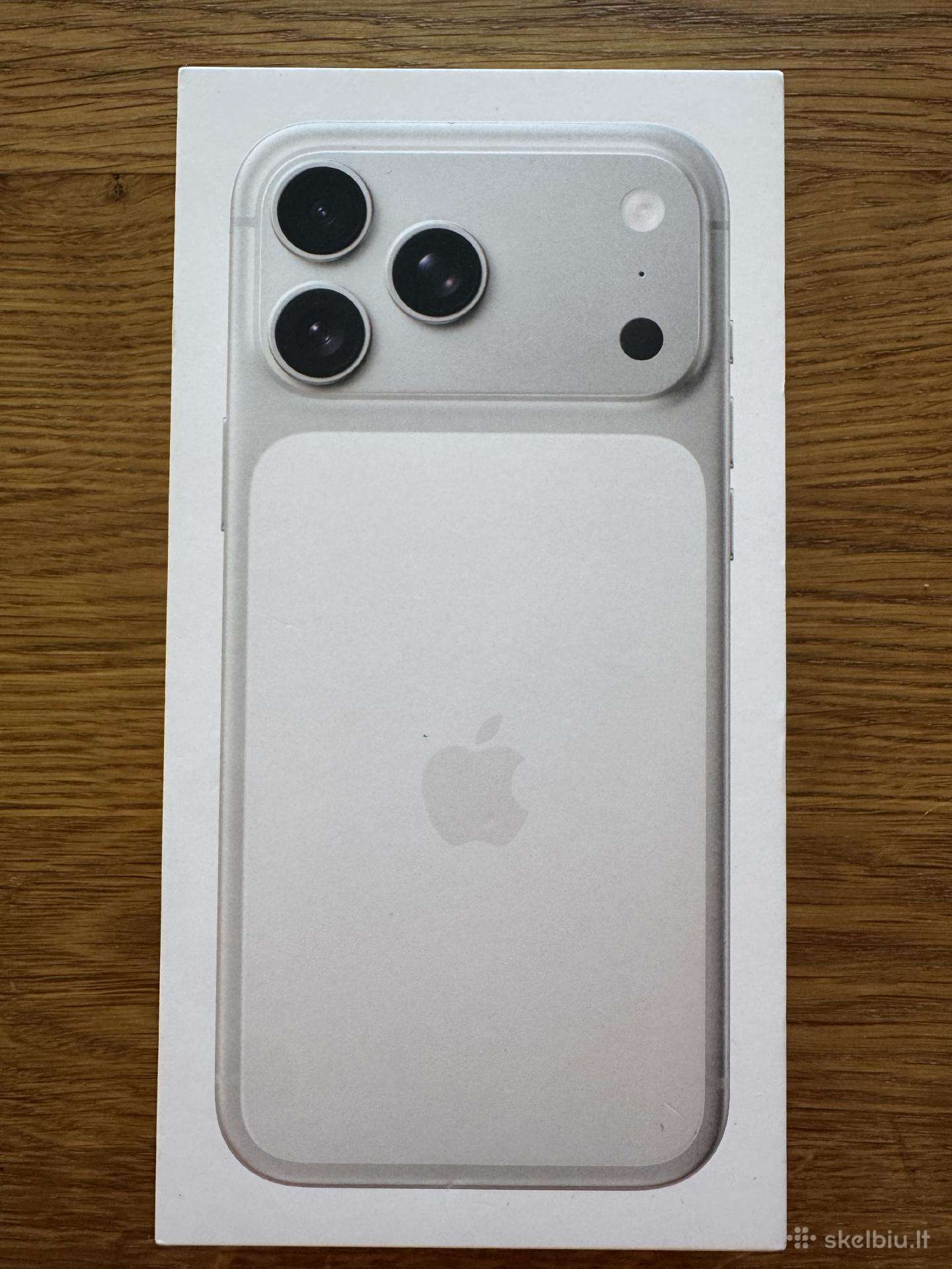 Naujas iPhone 17 Pro Max, Silver, 1 TB