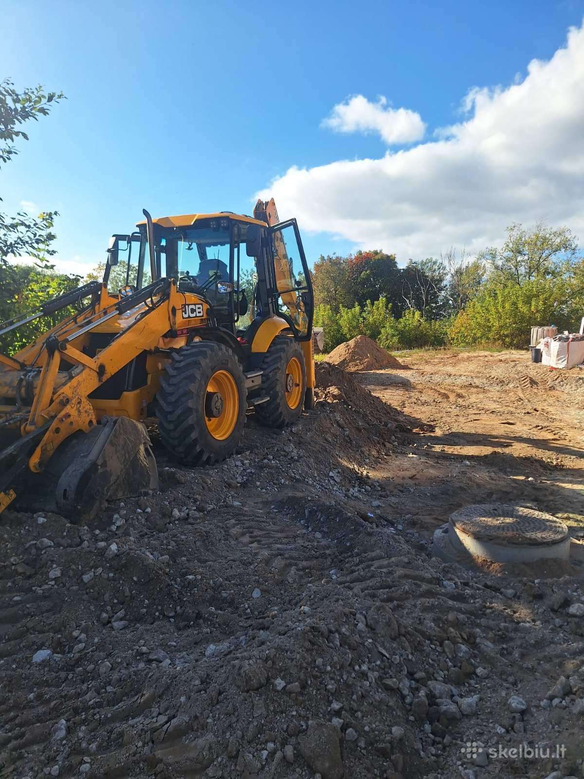 JCB 4cx, прокат строительного транспорта