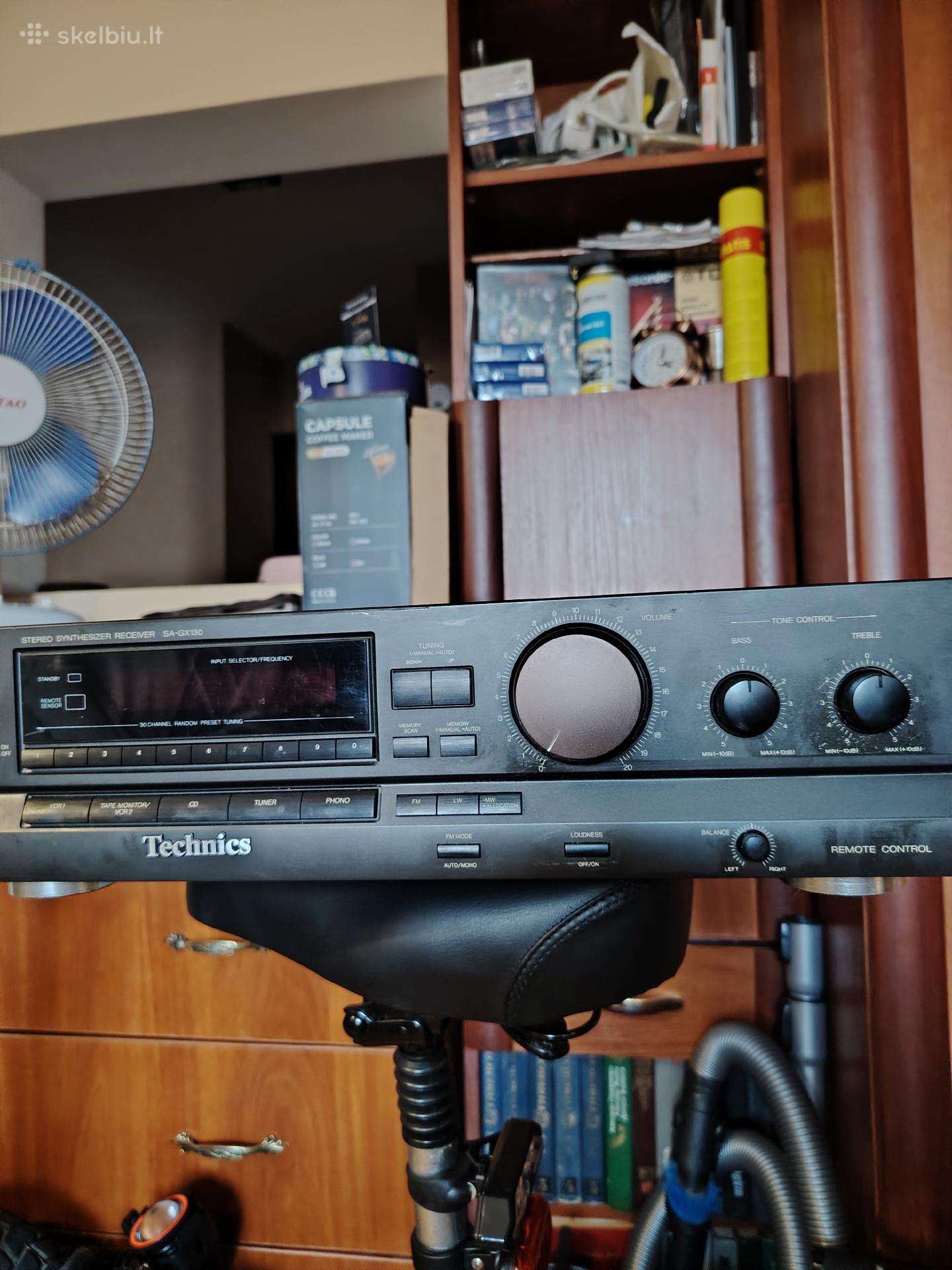 Stiprintuvas - resiveris, Technics Sa-gx130