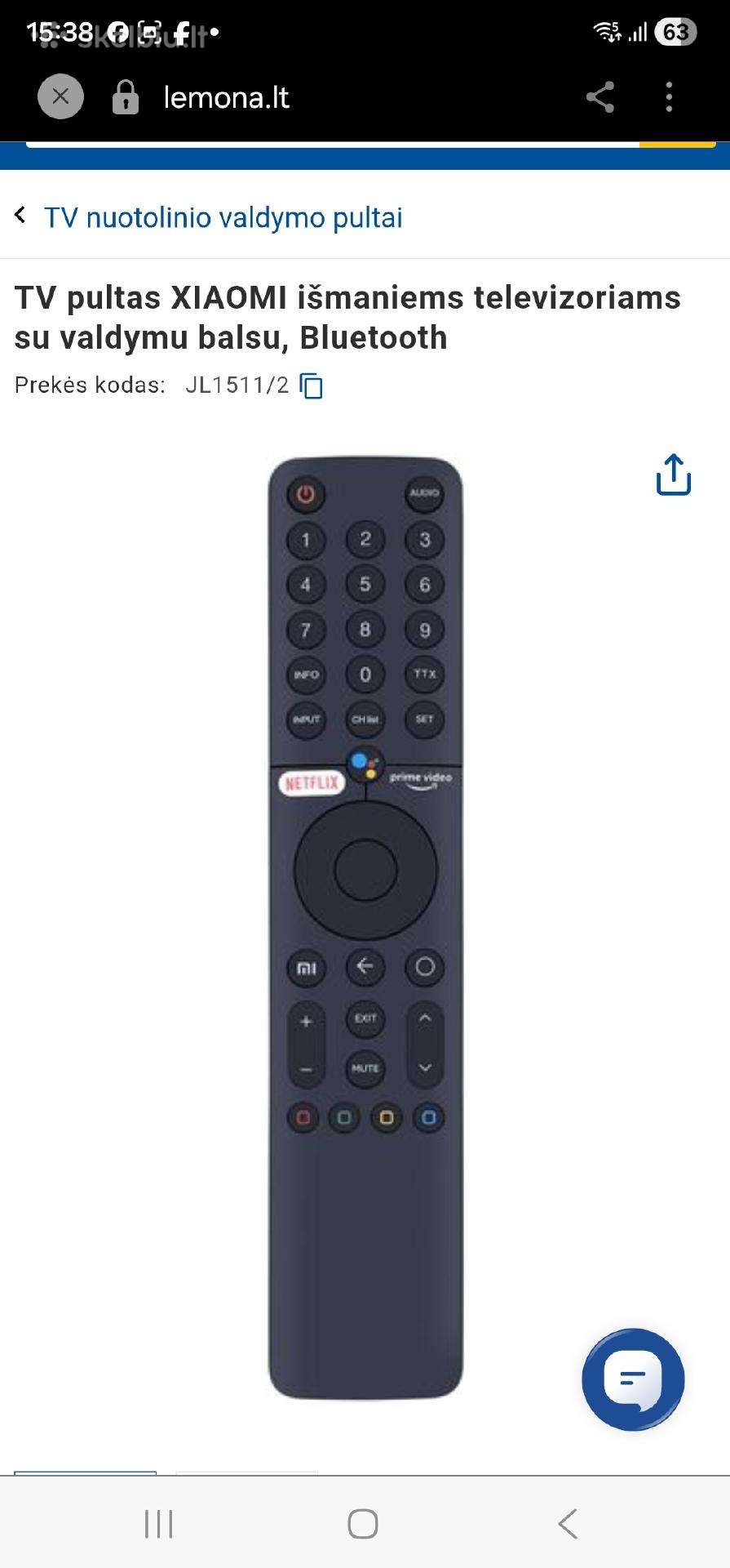 Dinstancinis xiaomi pultelis