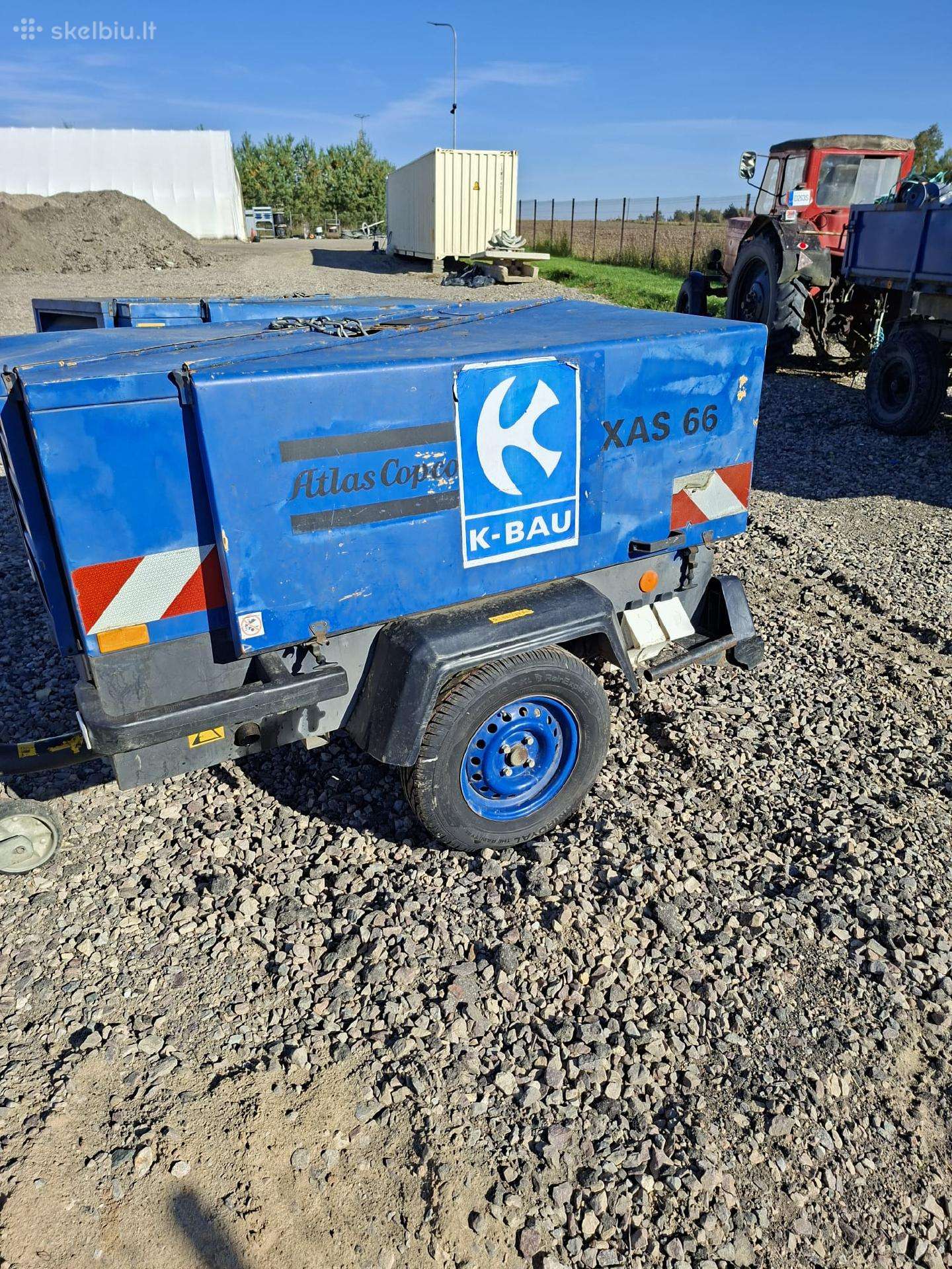 Mobilus kompresorius Atlas Copco Xas 66