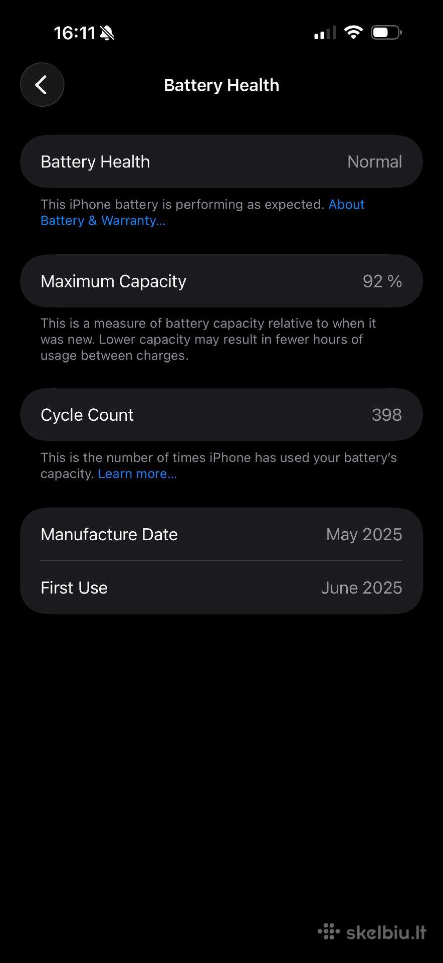 iPhone 16 pro max