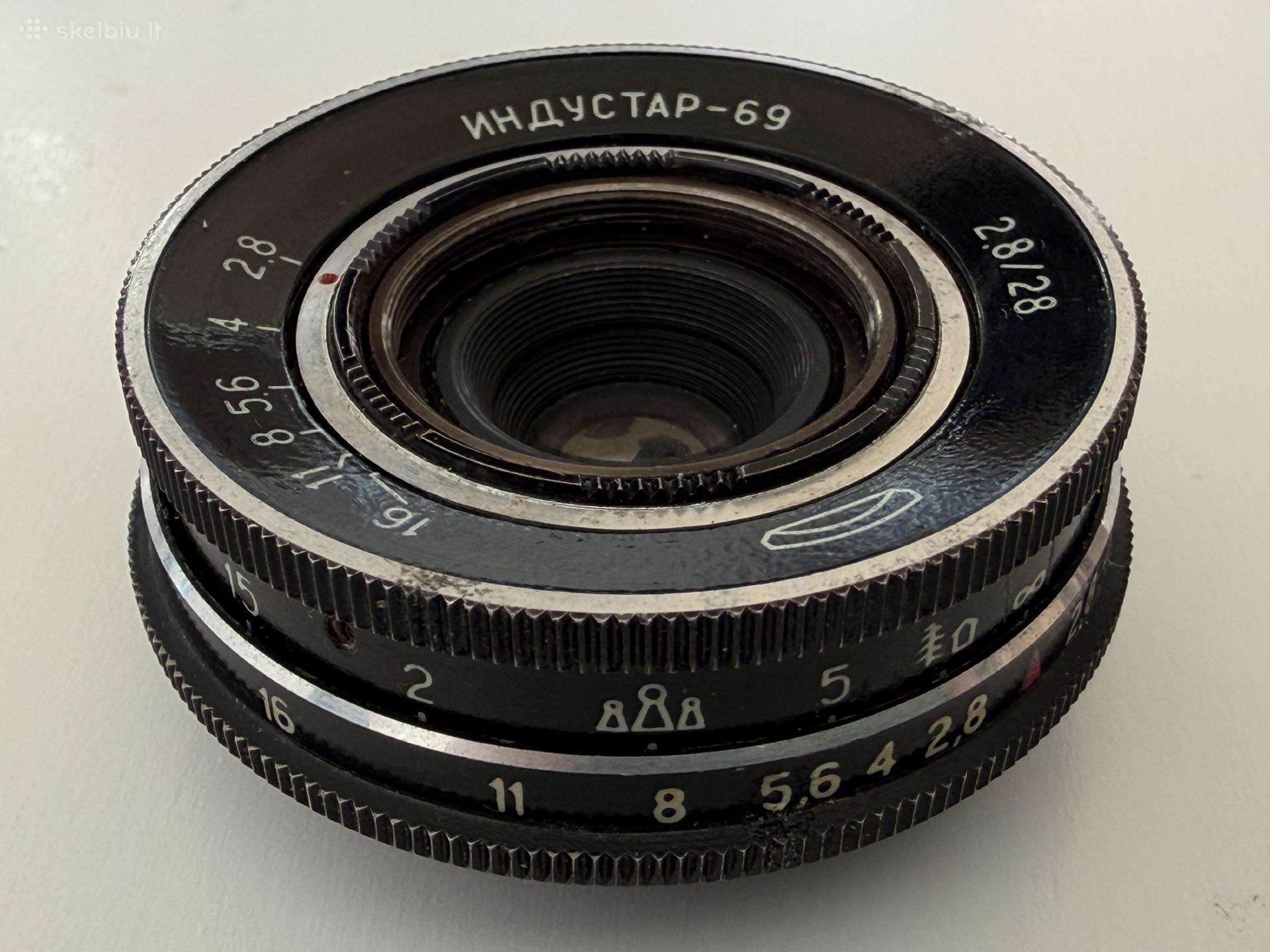 Objektyvas Helios 44-2, Industar-69 , Jupiter 11,