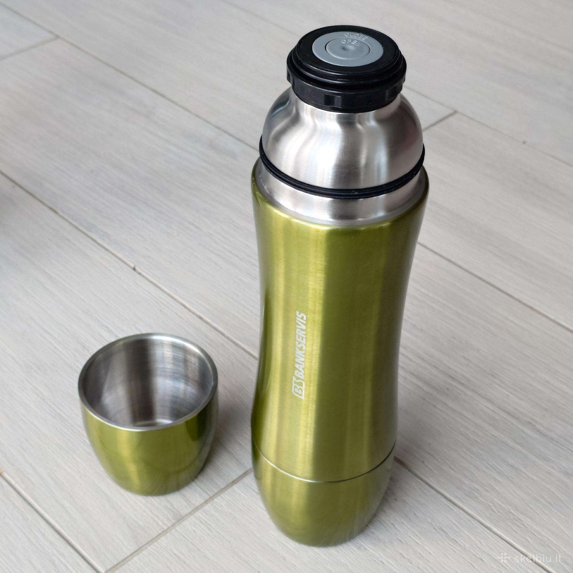 Termosas metalinis 0,7 L Xddesign su 2 puodeliais