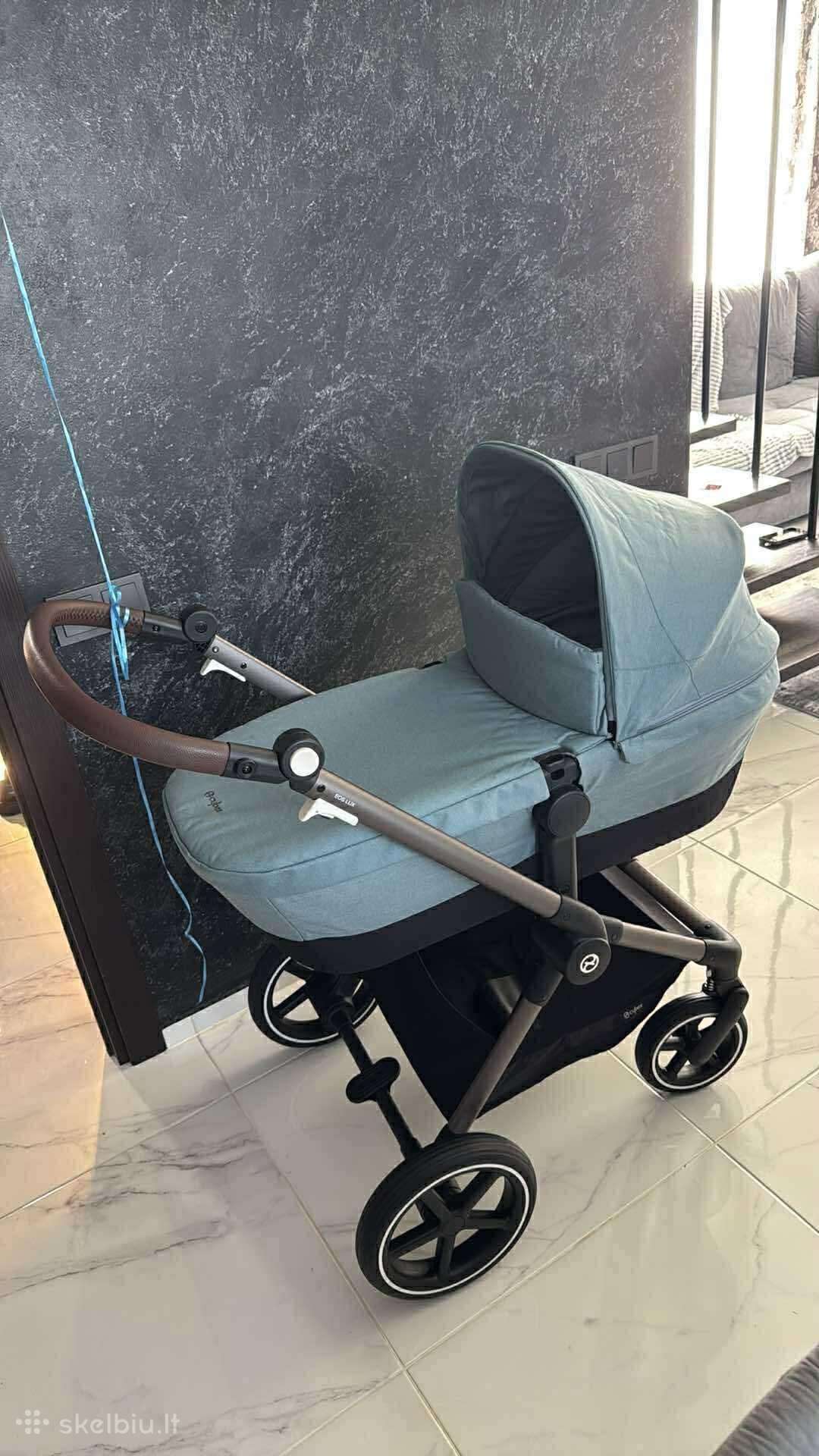 Cybex EOS Lux 2in1 vežimėlis su autokedute+isofix