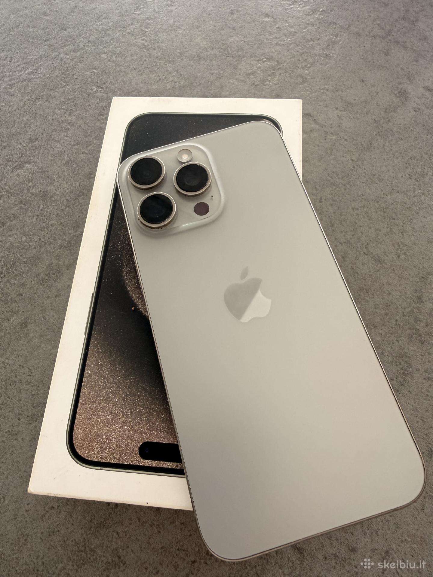 iPhone 15pro Max 256gb, Natural Titanium