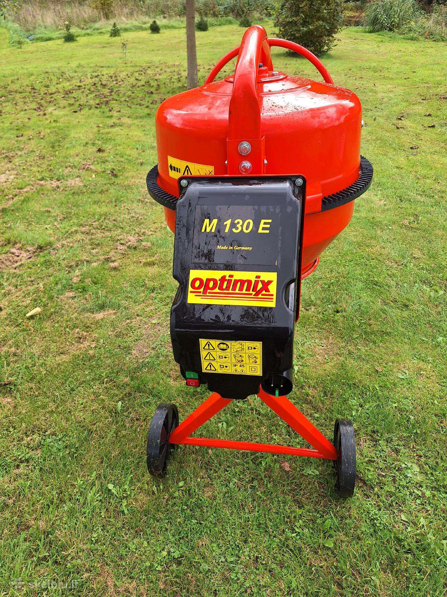 Vokiška betono maišyklė Optimix M 130 E