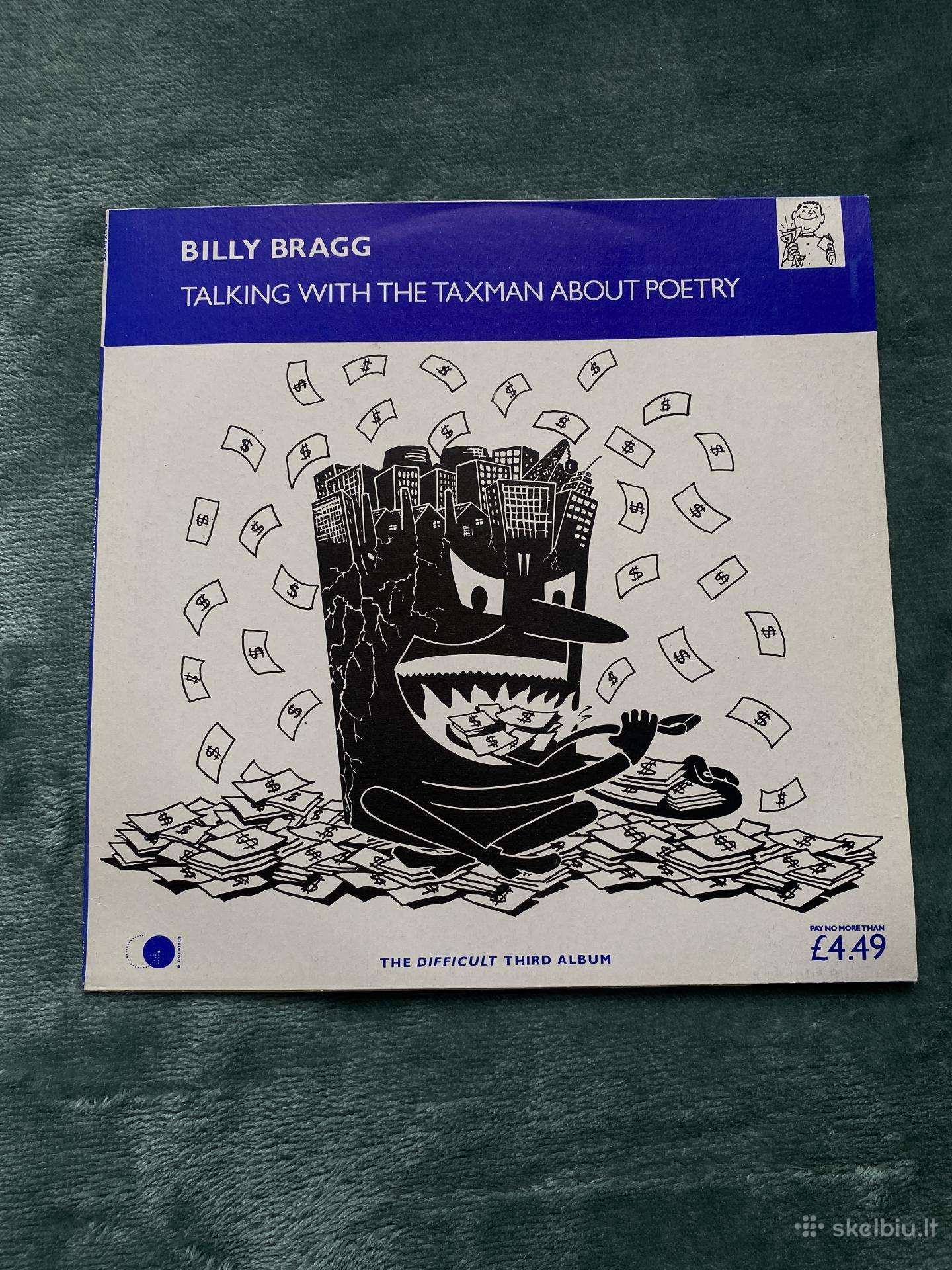 Billy bragg vinilinė plokštelė