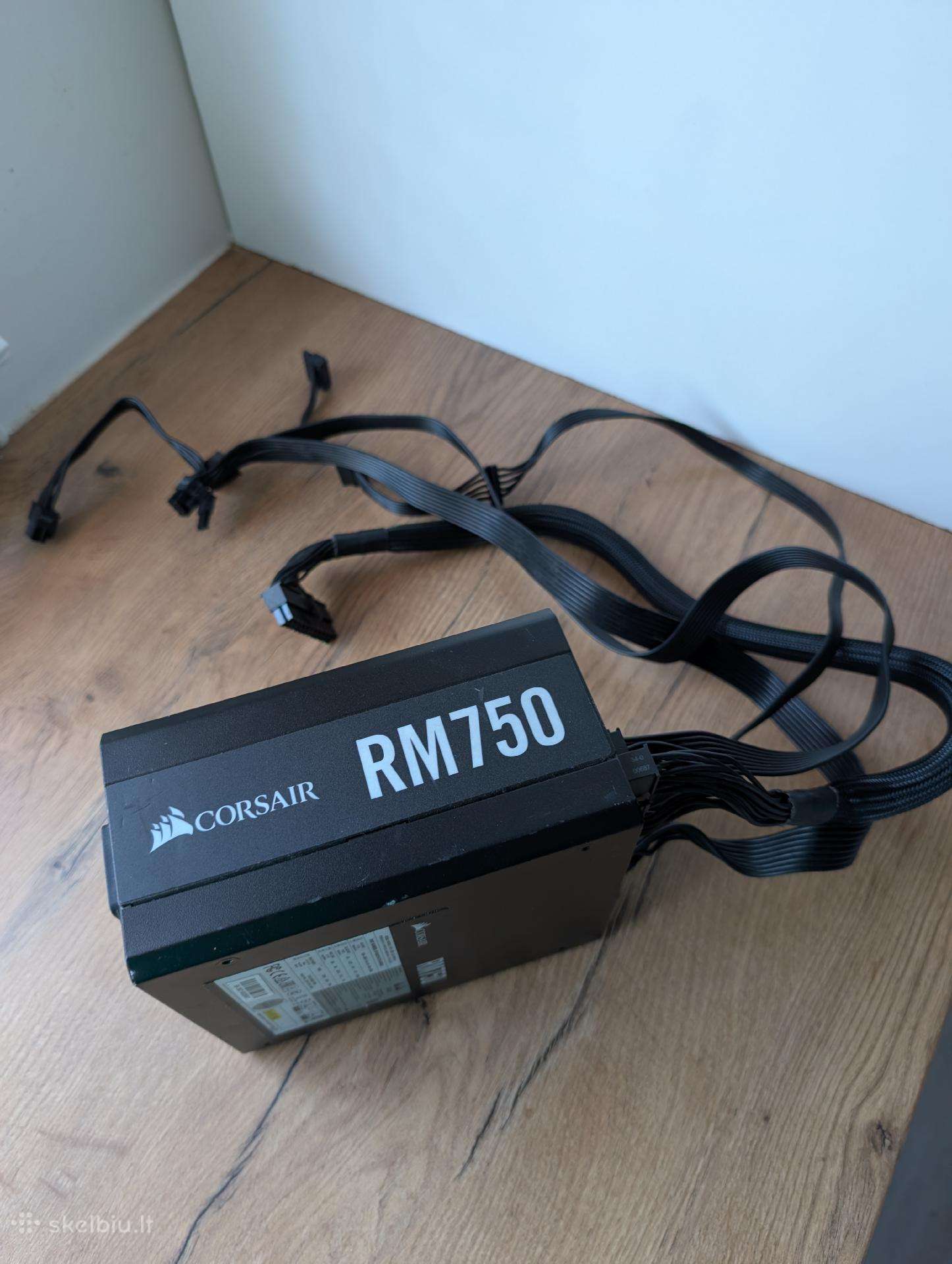 Corsair Rm750 Gold maitinimo blokas