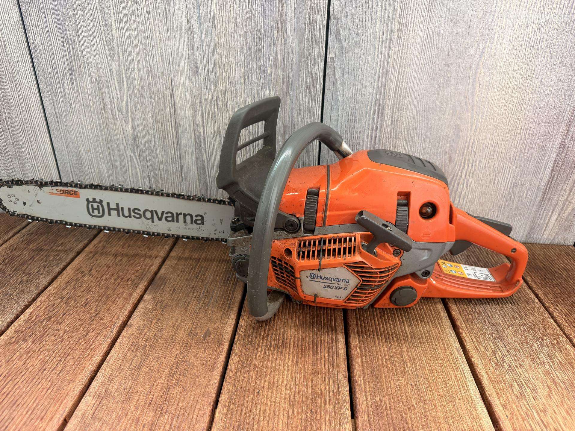 Naudota Husqvarna 550 xpg mark II