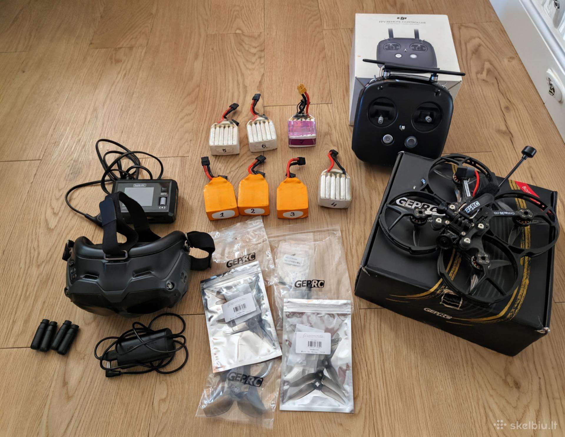 Fpv drono komplektas