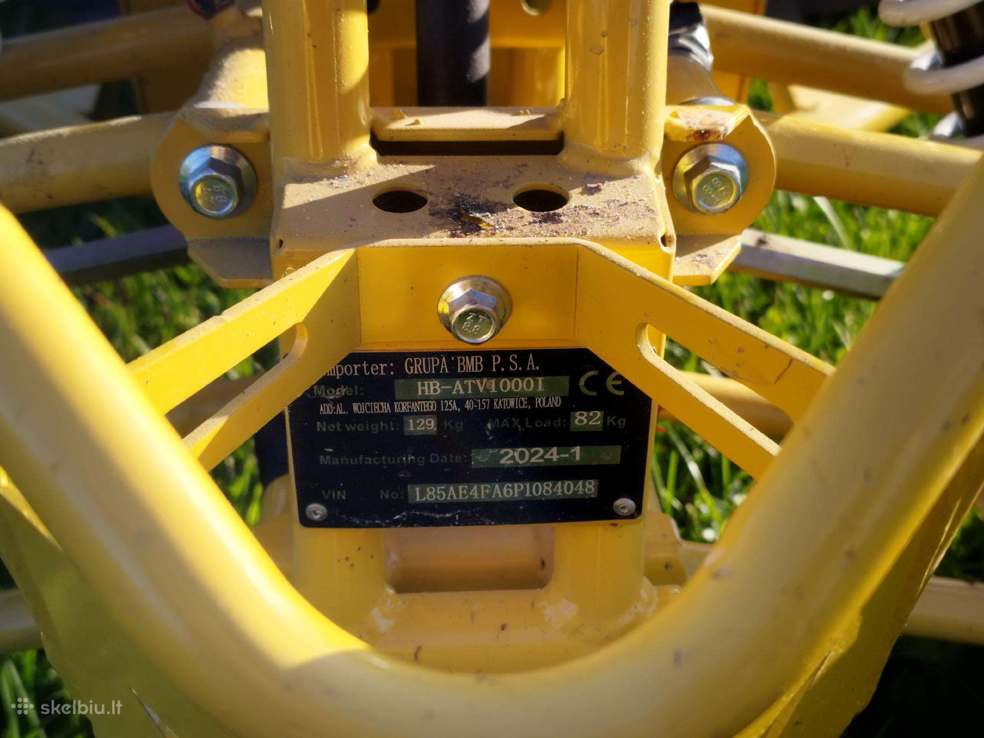 Elektrinis keturratis Barton Volt 1500w