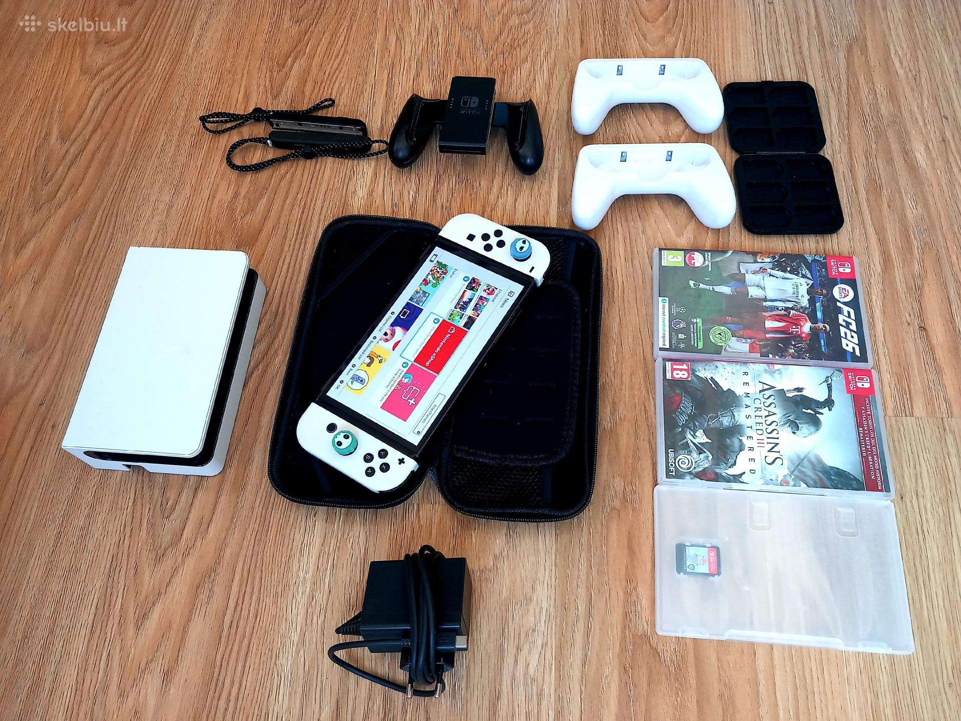 Switch oled su priedais