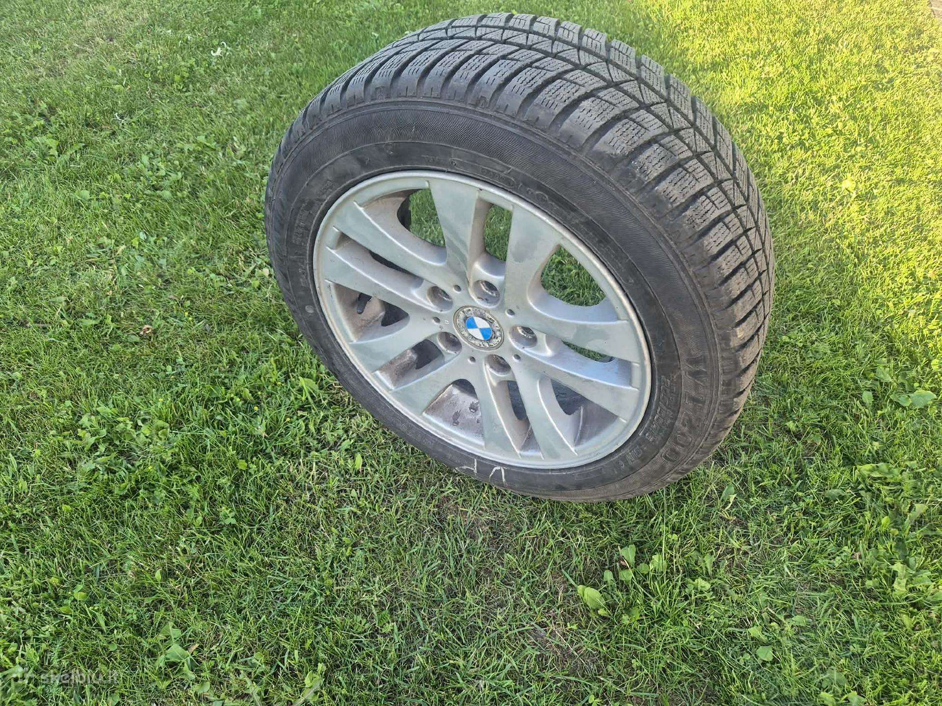 Bmw 205/55 R16 žieminės padangos su ratlankiais