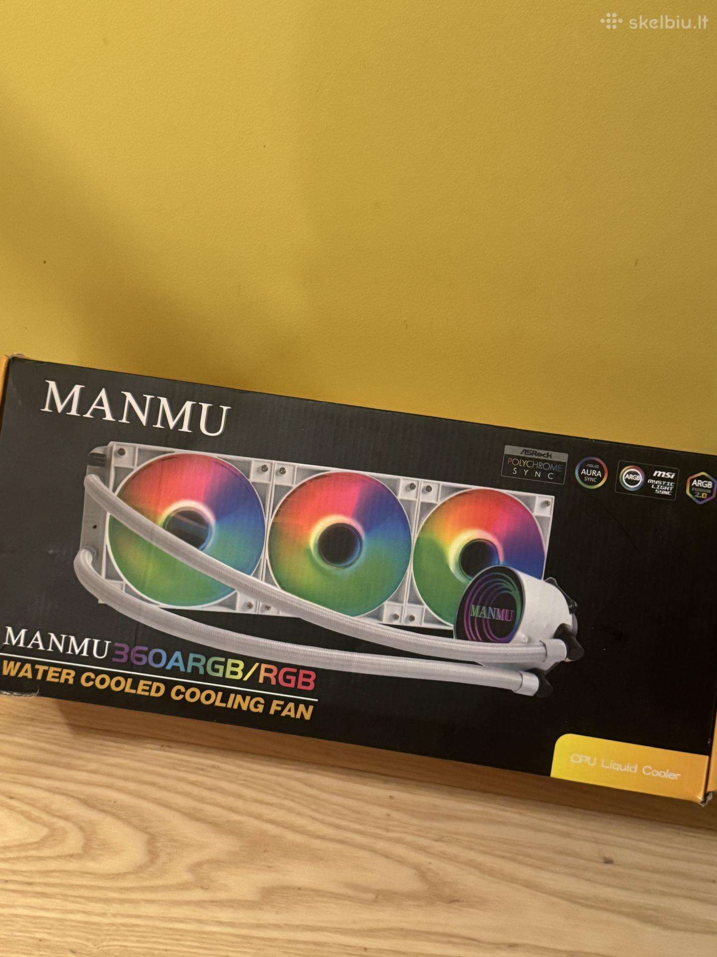 Manmu 360mm vandens kompiuterio aušintuvas