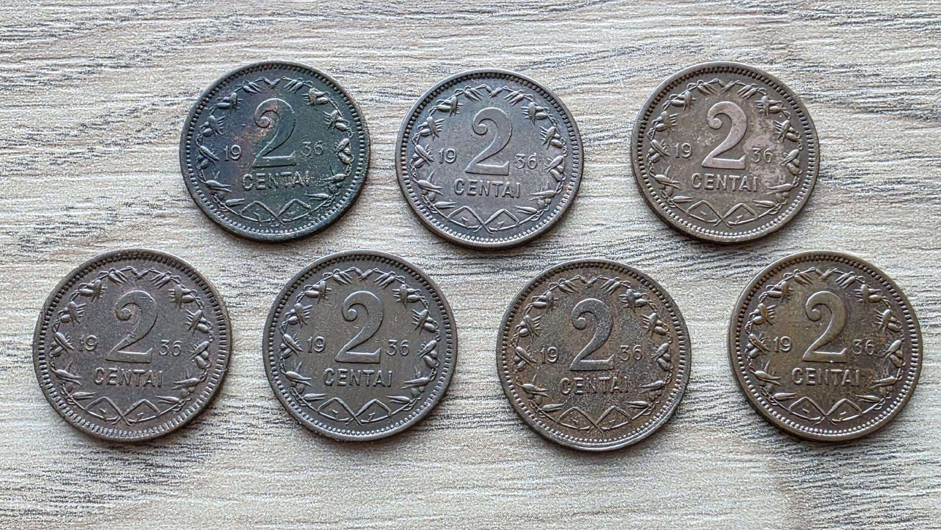 1936 metų 2 smetoniški centai