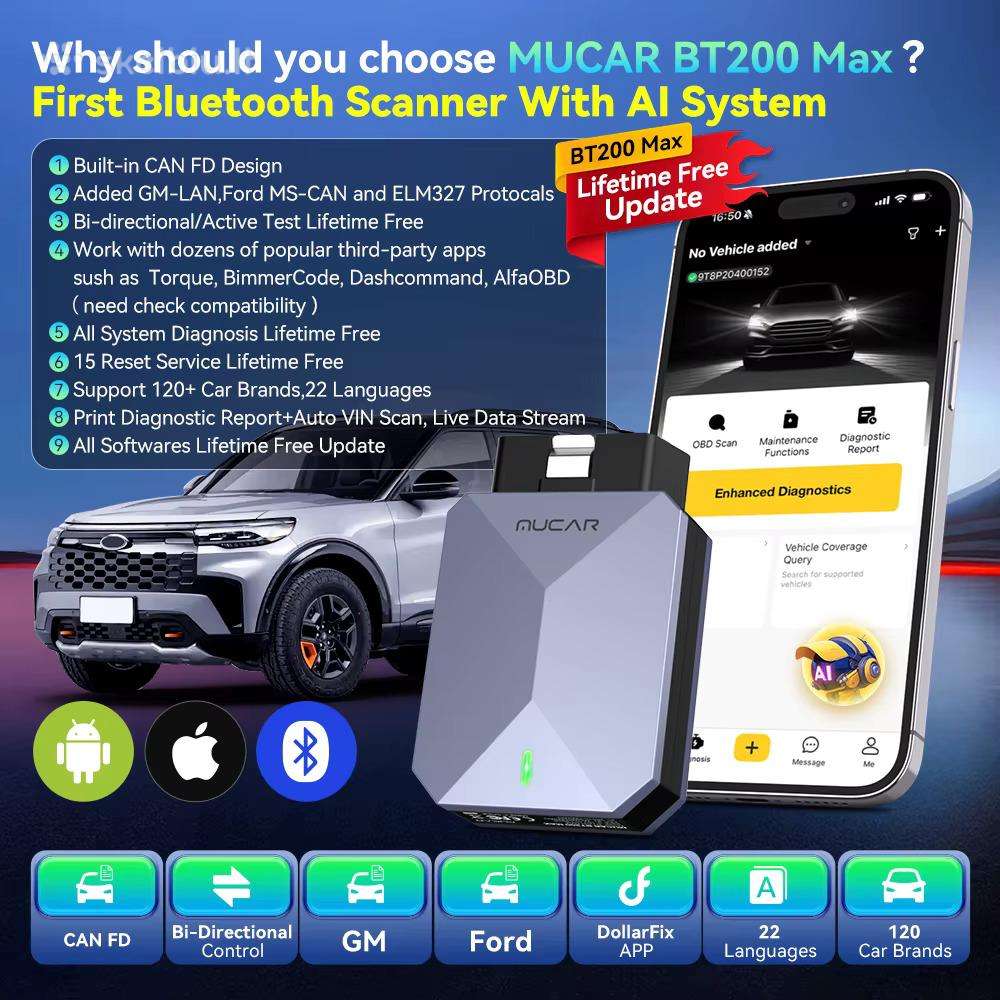 Mucar bt200 Max