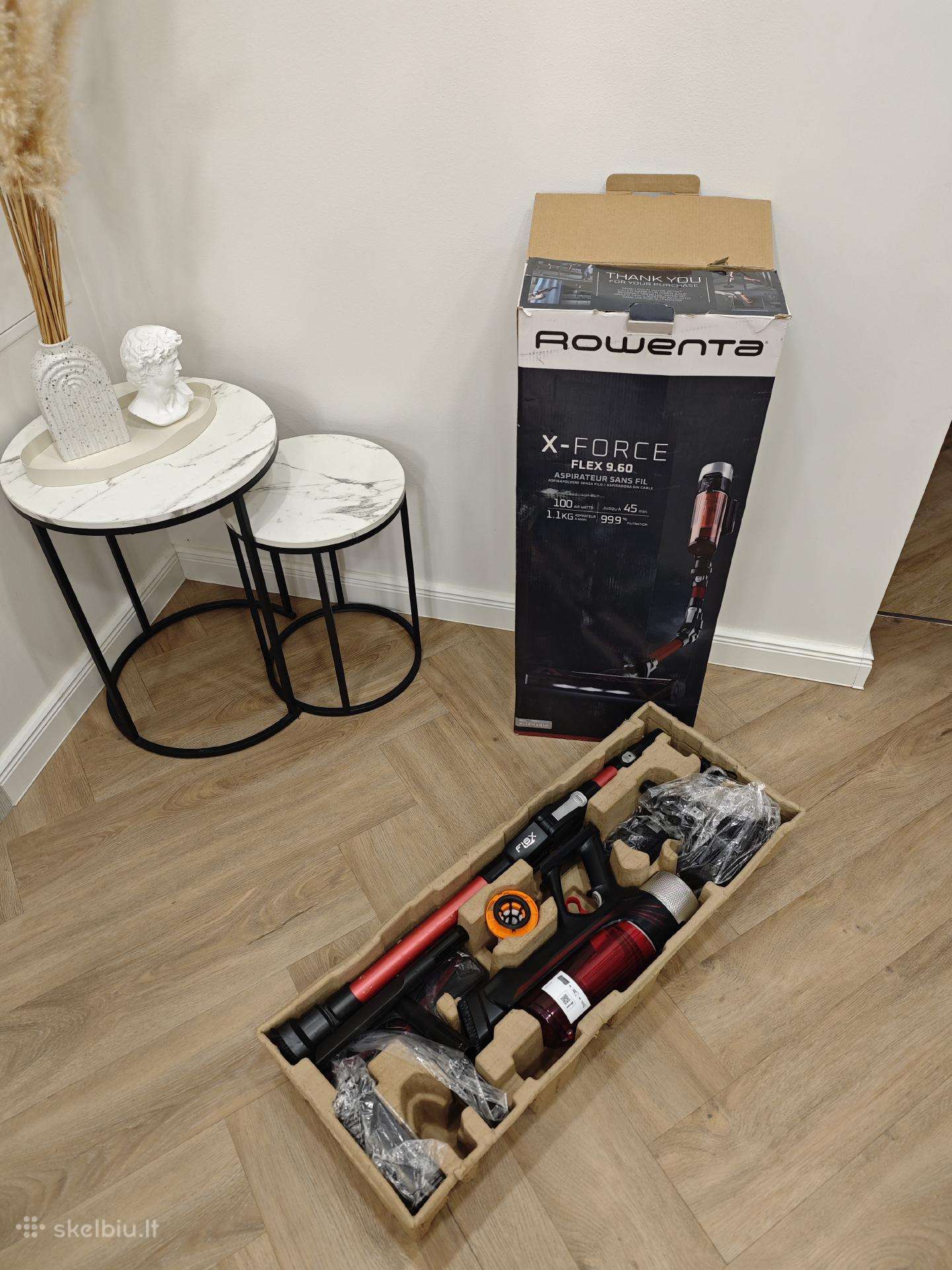 Rowenta (Tefal) 9.60 dieve Flex siurblys-šluota