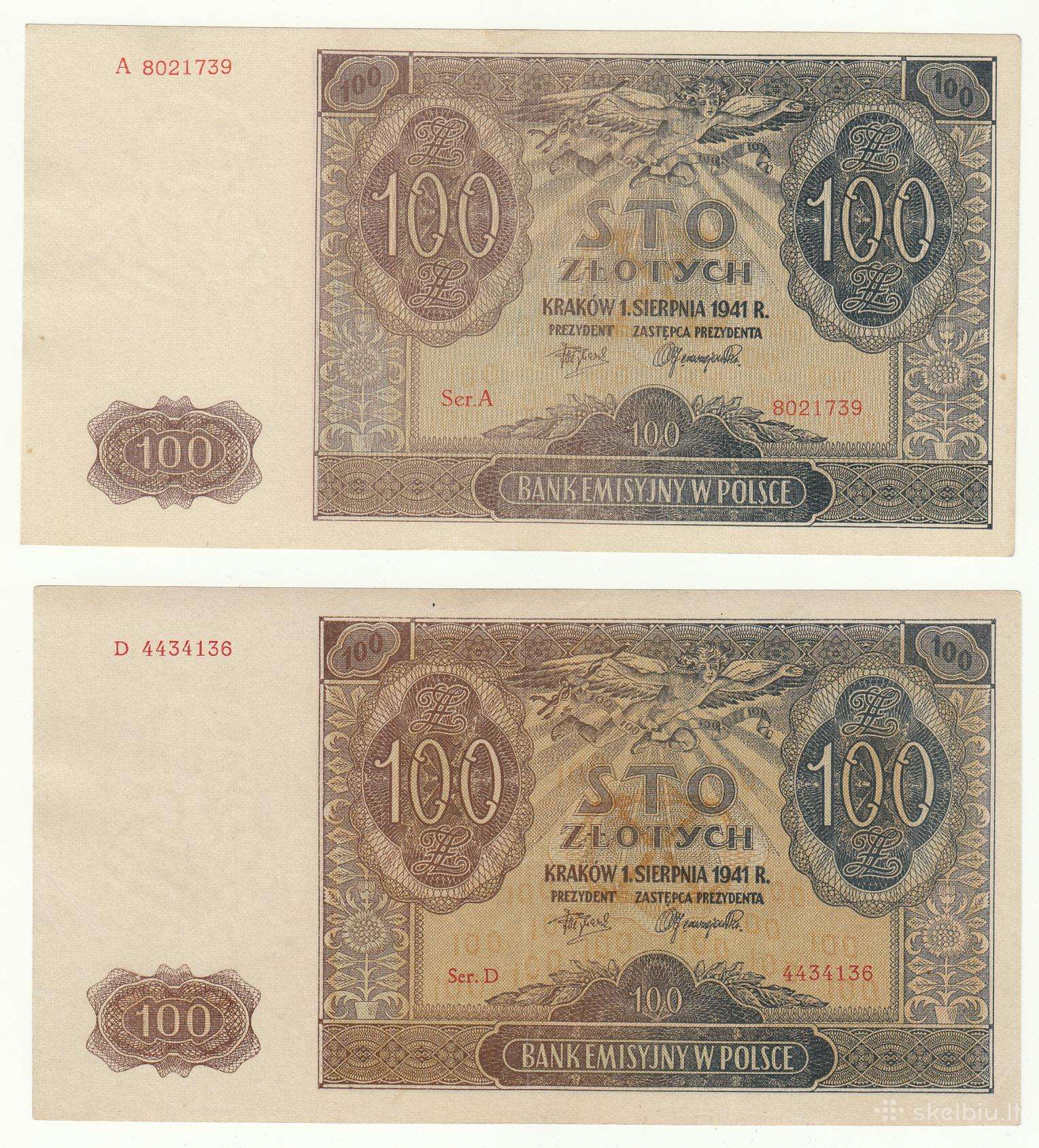 Lenkija 100 zlotų