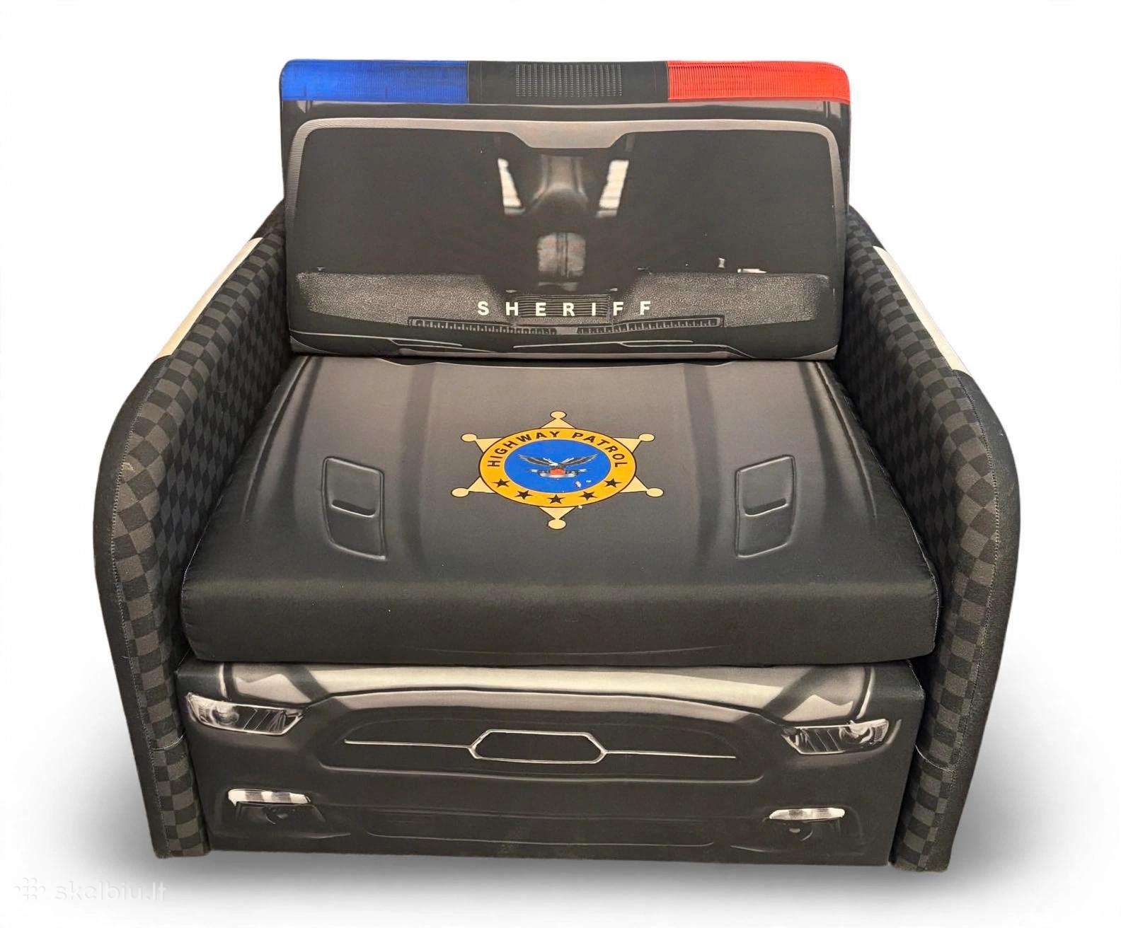 Parduodama Vaikiška Lova–automobilis