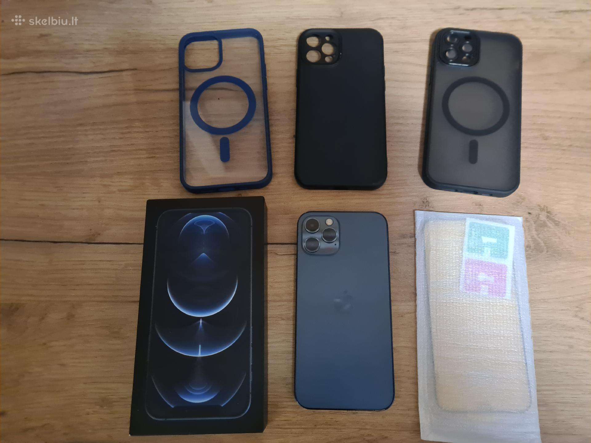 iPhone 12 Pro 256gb 100% baterija originalas ideal