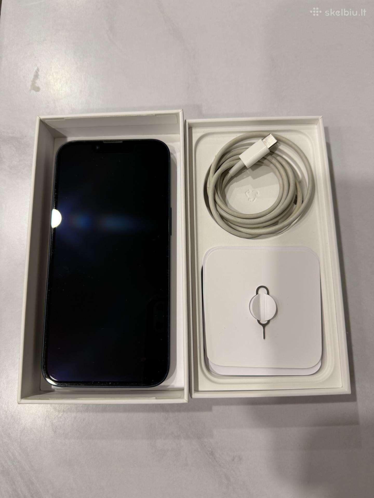 iPhone 13 256gb juodas naudotas