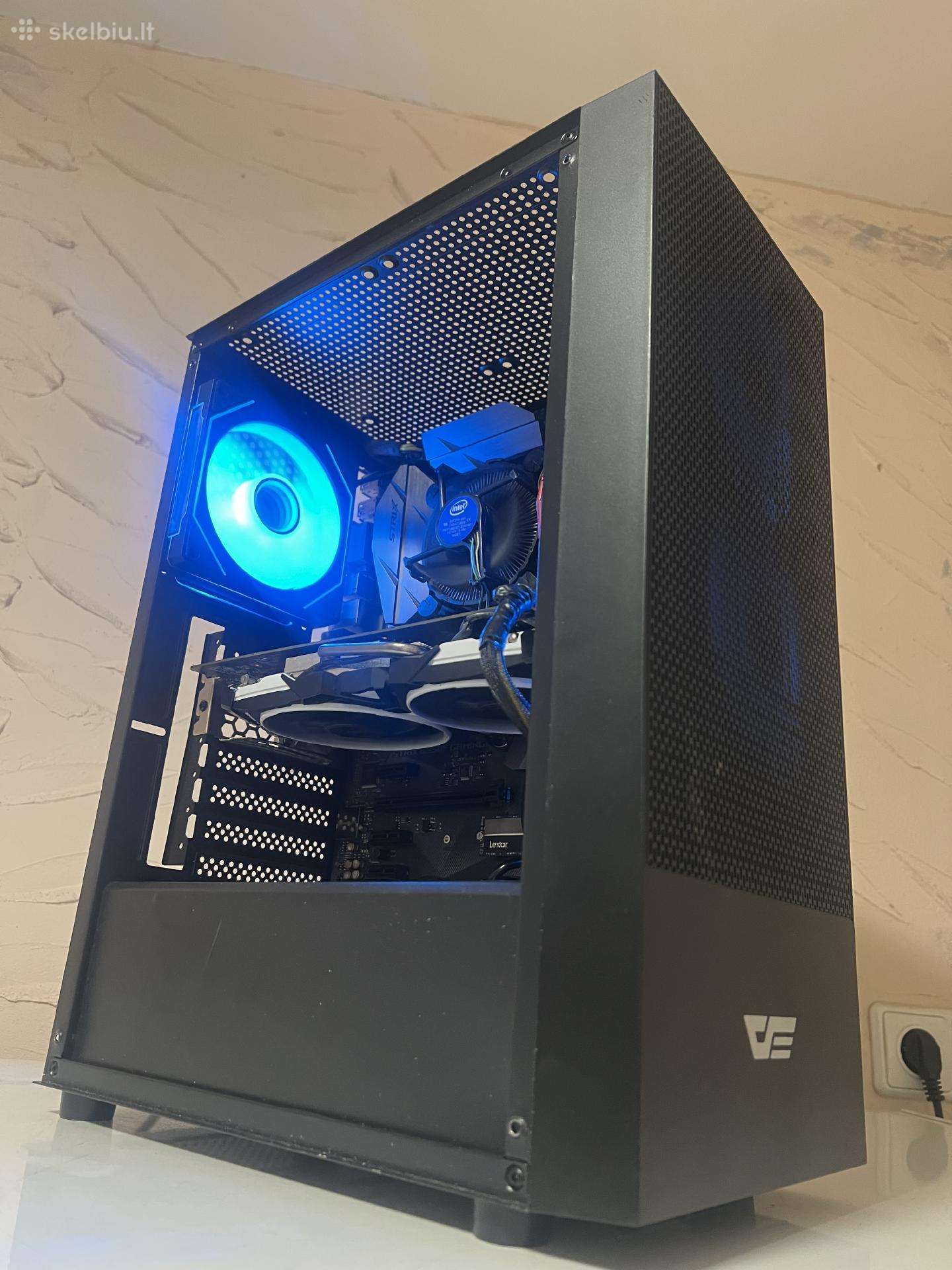 Biudžetinis žaidimų bei darbo pc gtx 1060, i5 16