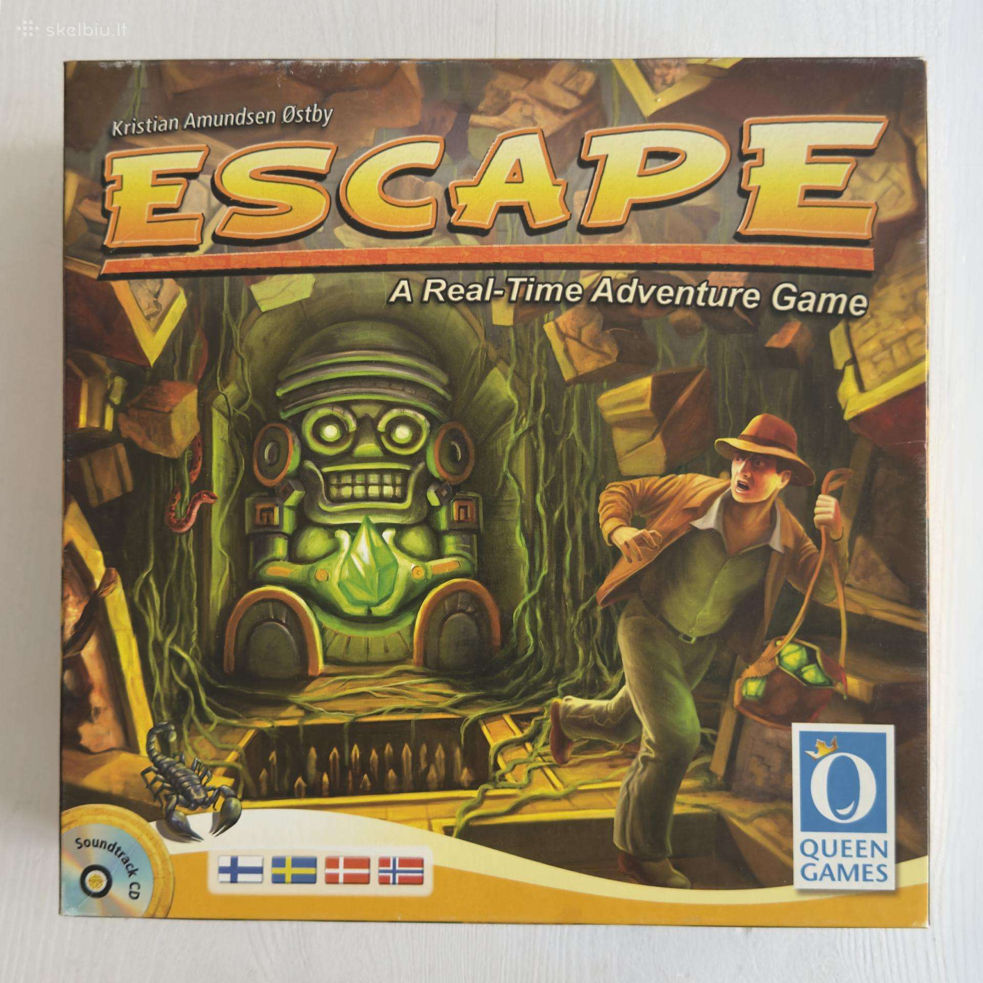 Stalo žaidimas „Escape: The Curse of the Temple“