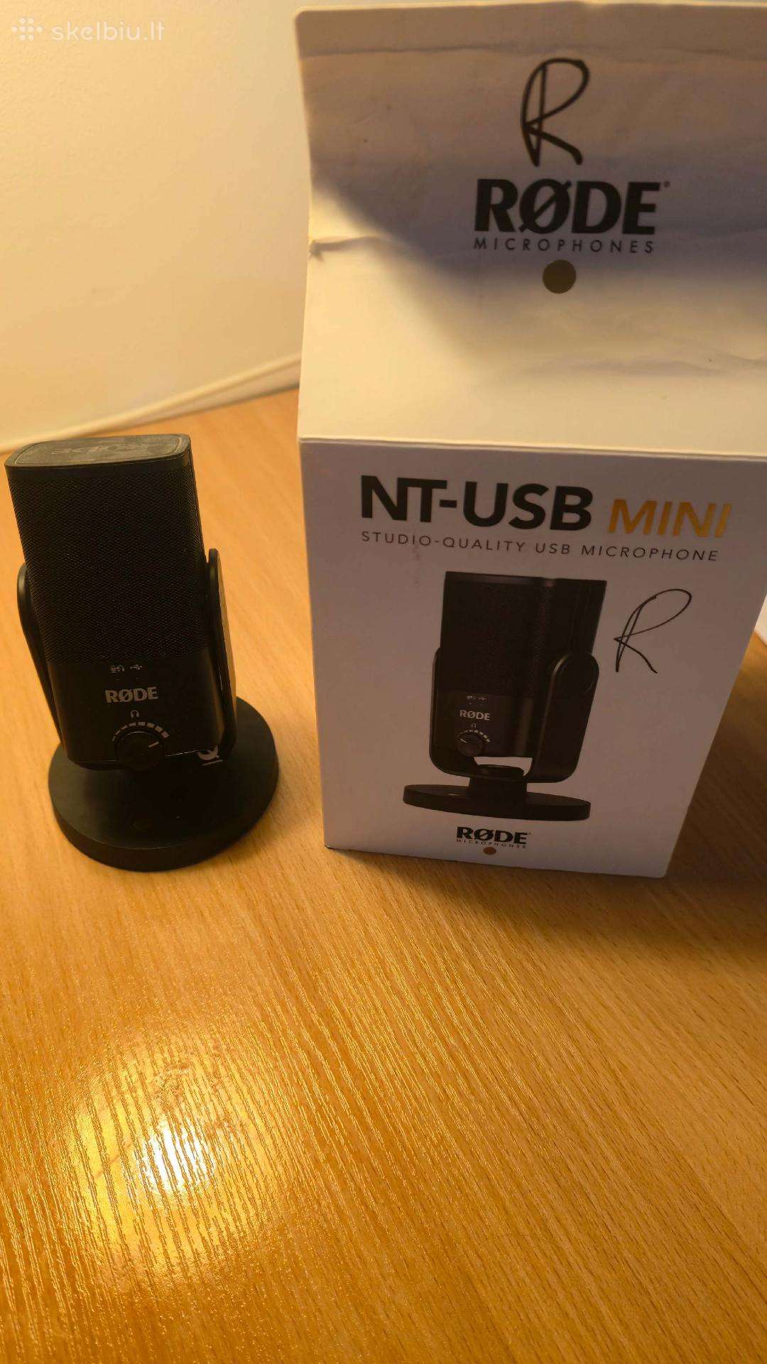 Rode Nt-usb Mini mikrofonas