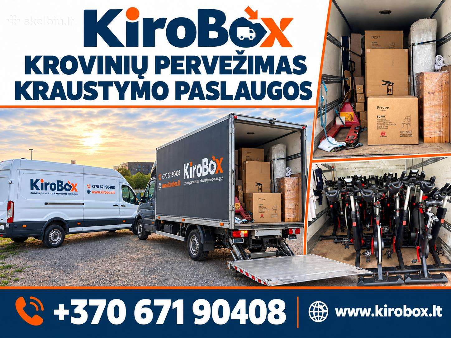 Patikimas pervežimas už gerą kainą