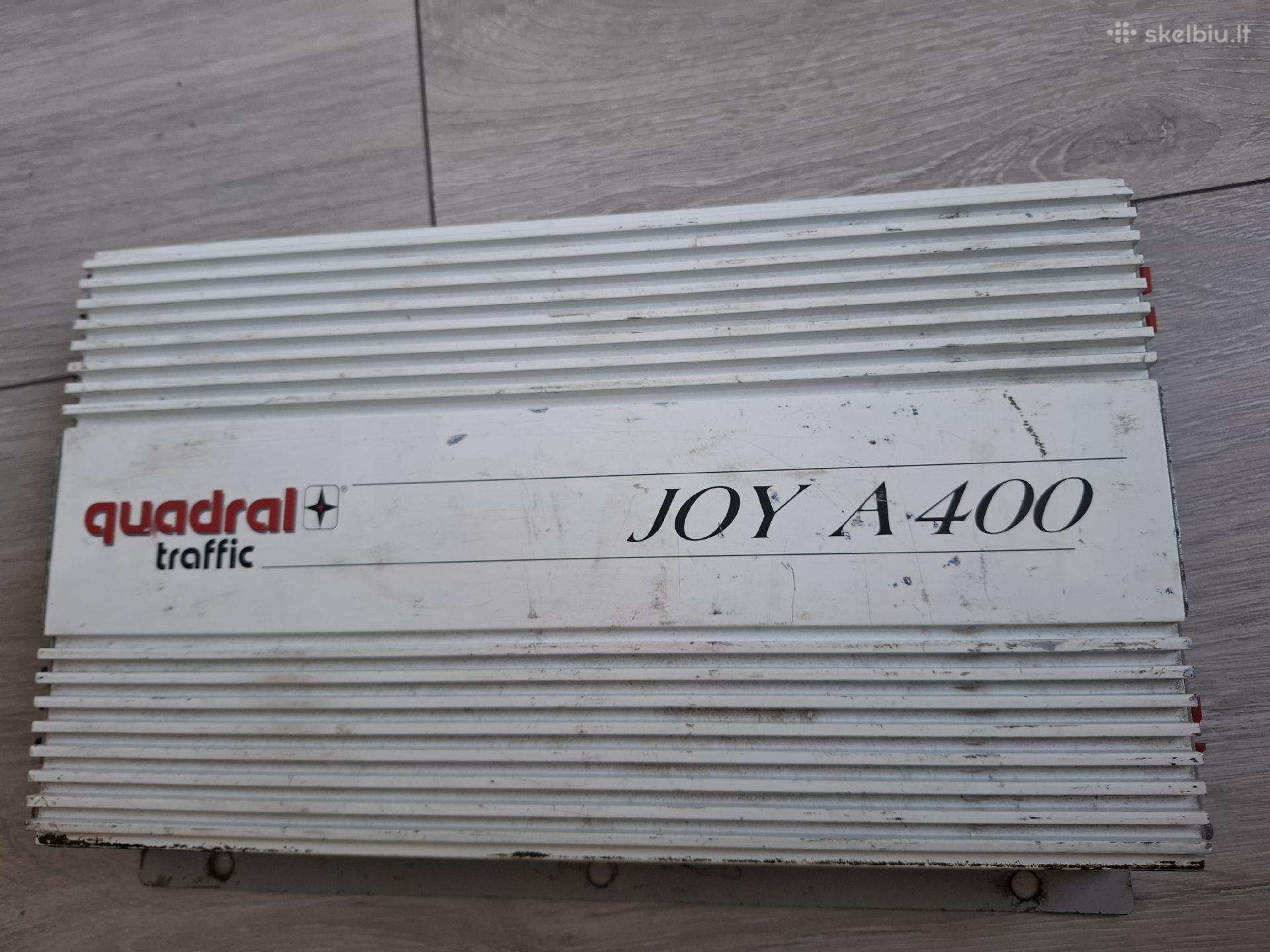 4 kanalų stiprintuvas Quadral Traffic Joy A400