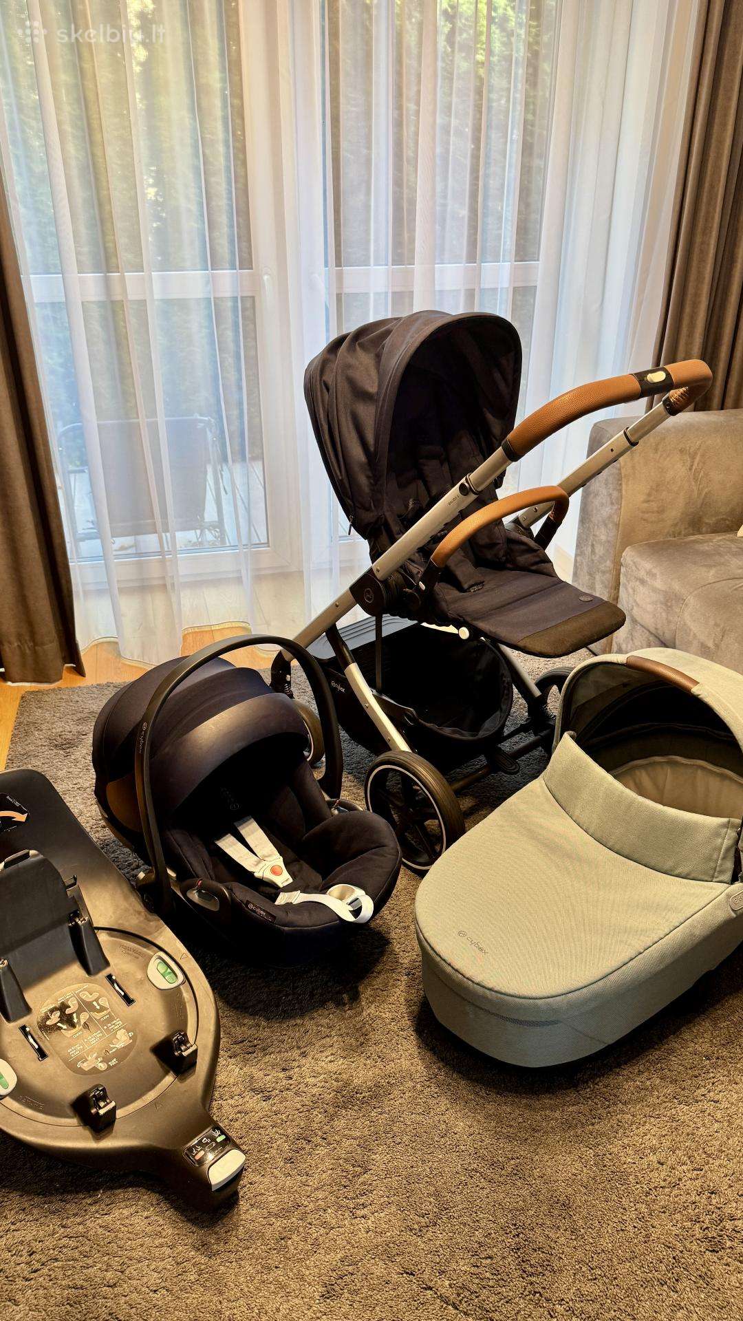 Cybex Balios S komplektas su automobiline kėdute