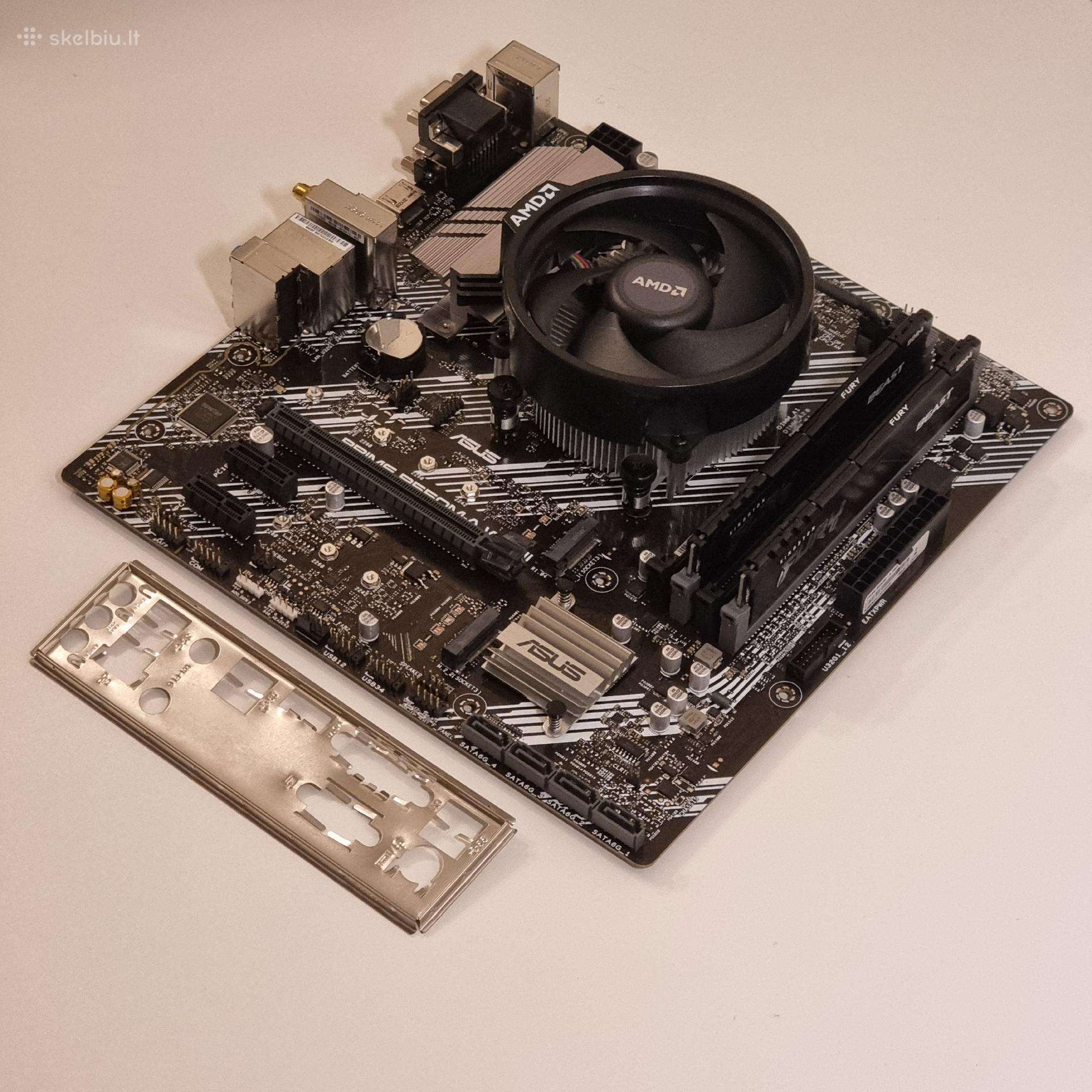 Ryzen 5 4600g + 32gb Ddr4 + Asus B550m-a WiFi II