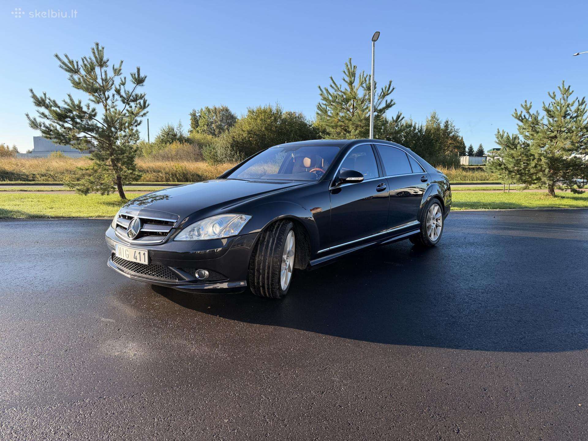 Mercedes-bendz-s420 L sedanas-2008-dyzelinas