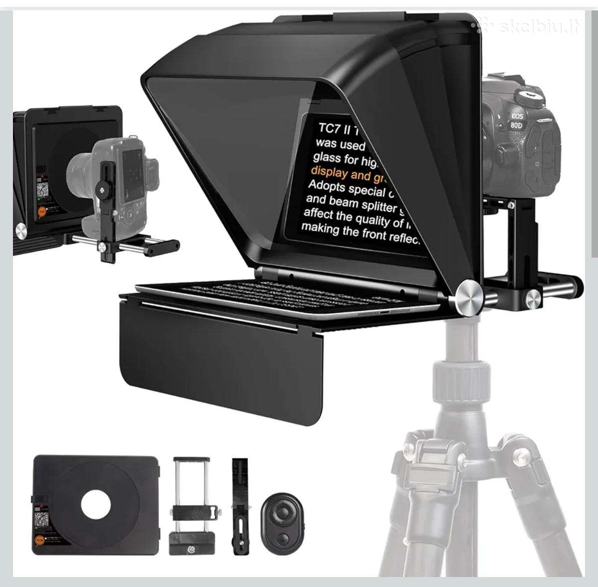 Lensgo tc7 s nešiojamas sufleris(teleprompter)