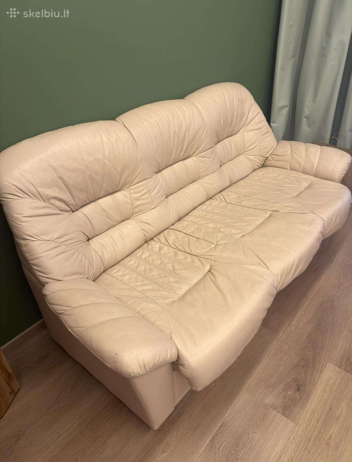 Odinė sofa su miegama dalimi