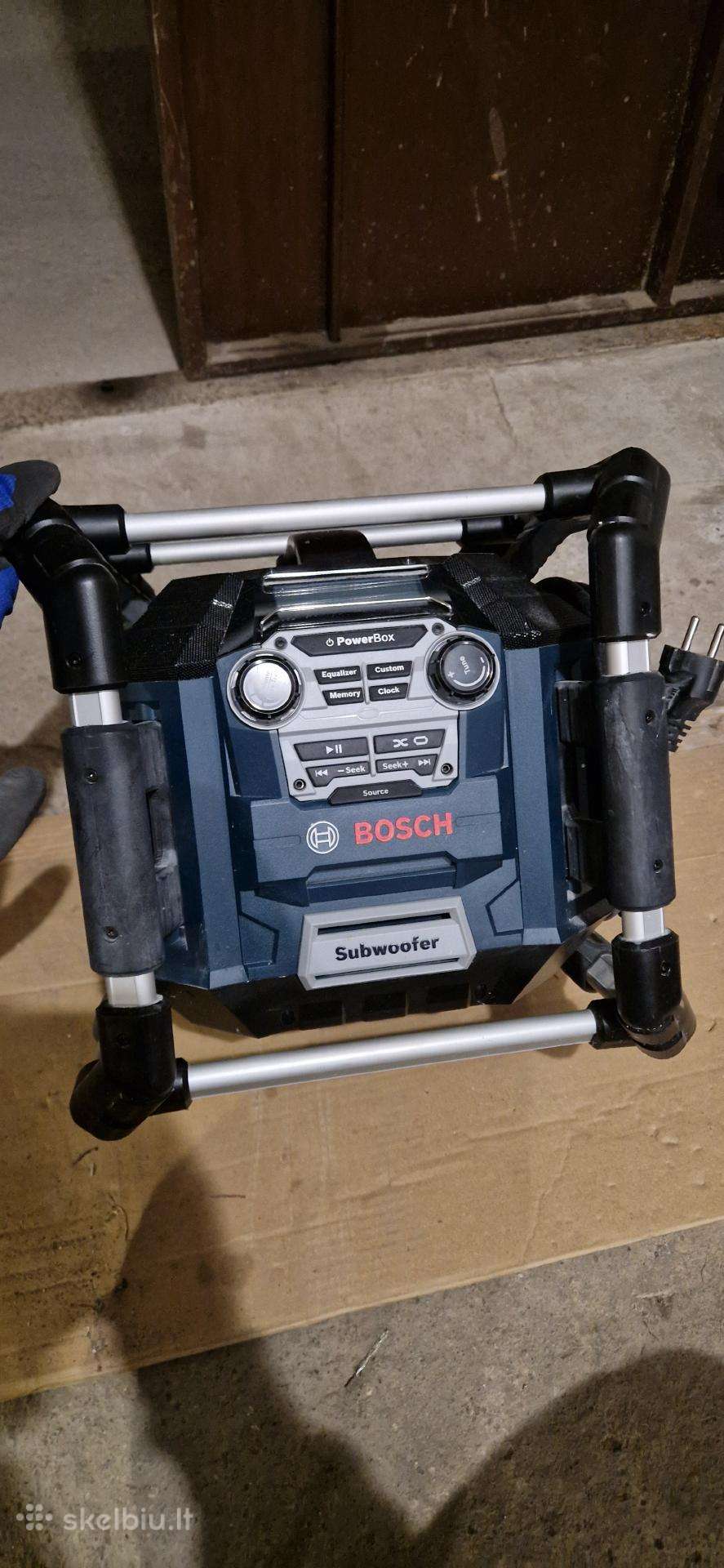 Bosch Gml 20 Professional – statybinis radijas