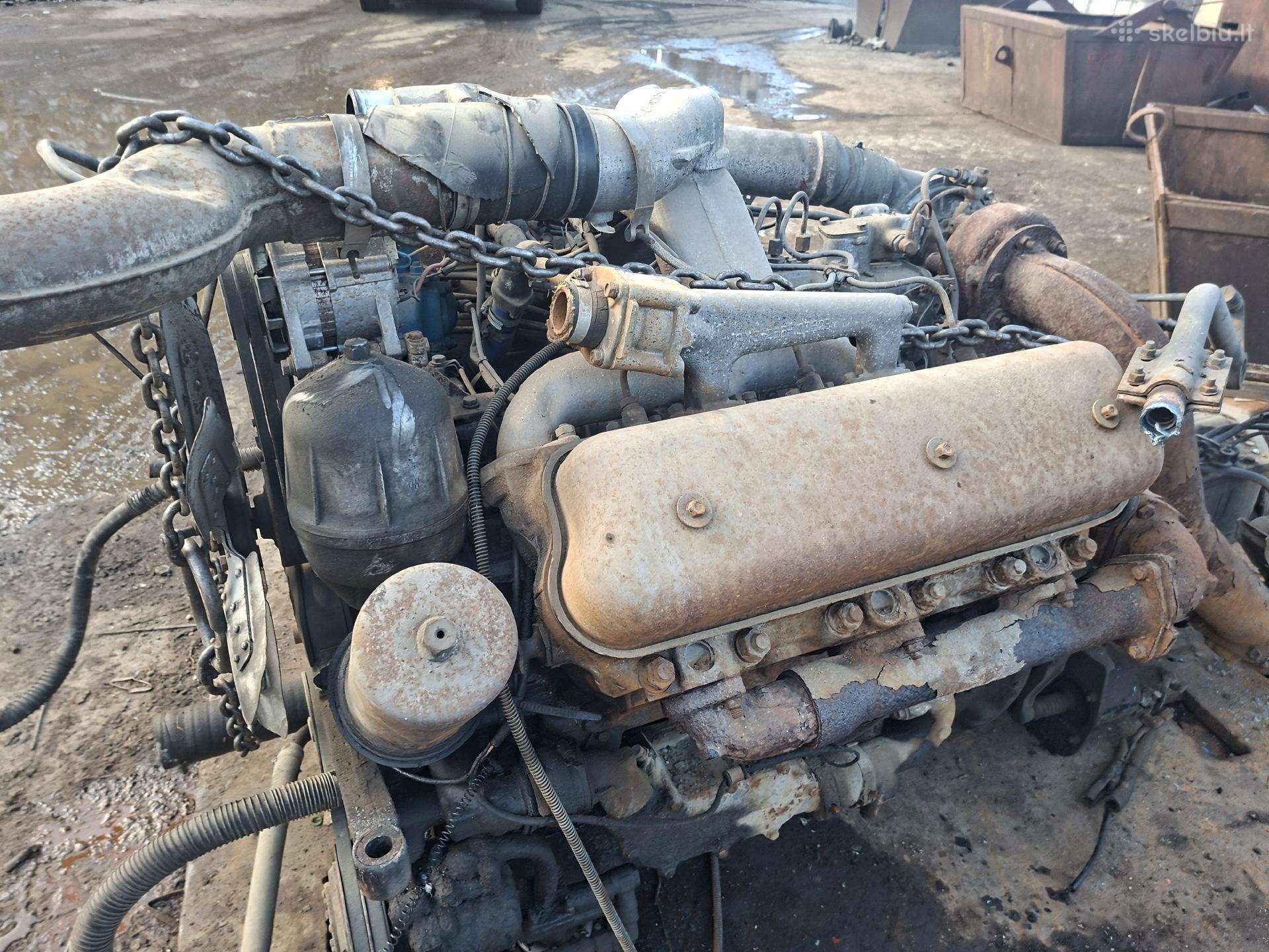 Maz V6variklis Turbina
