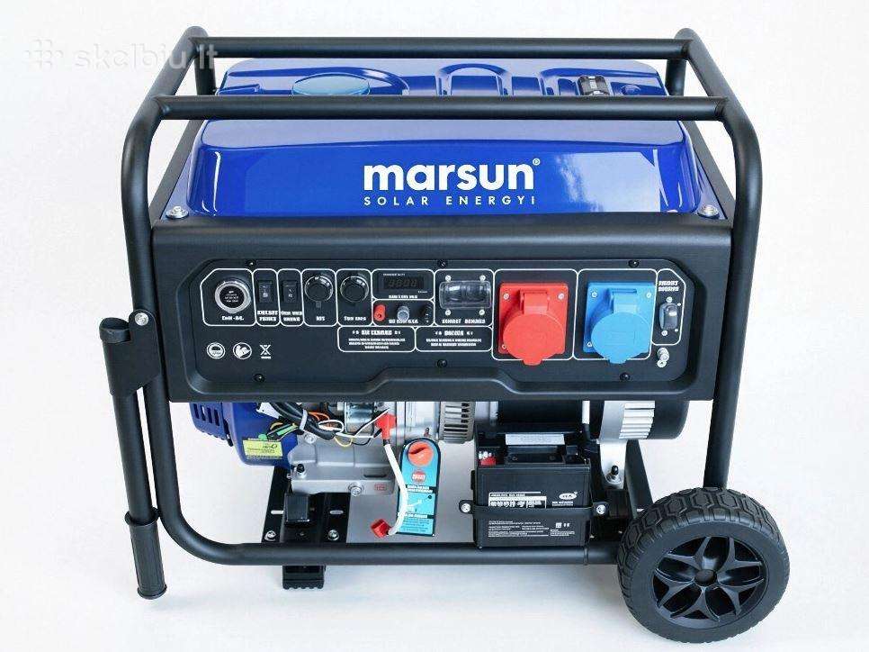 Marsun Mvb10 9 kw trifazis benzininis generatorius