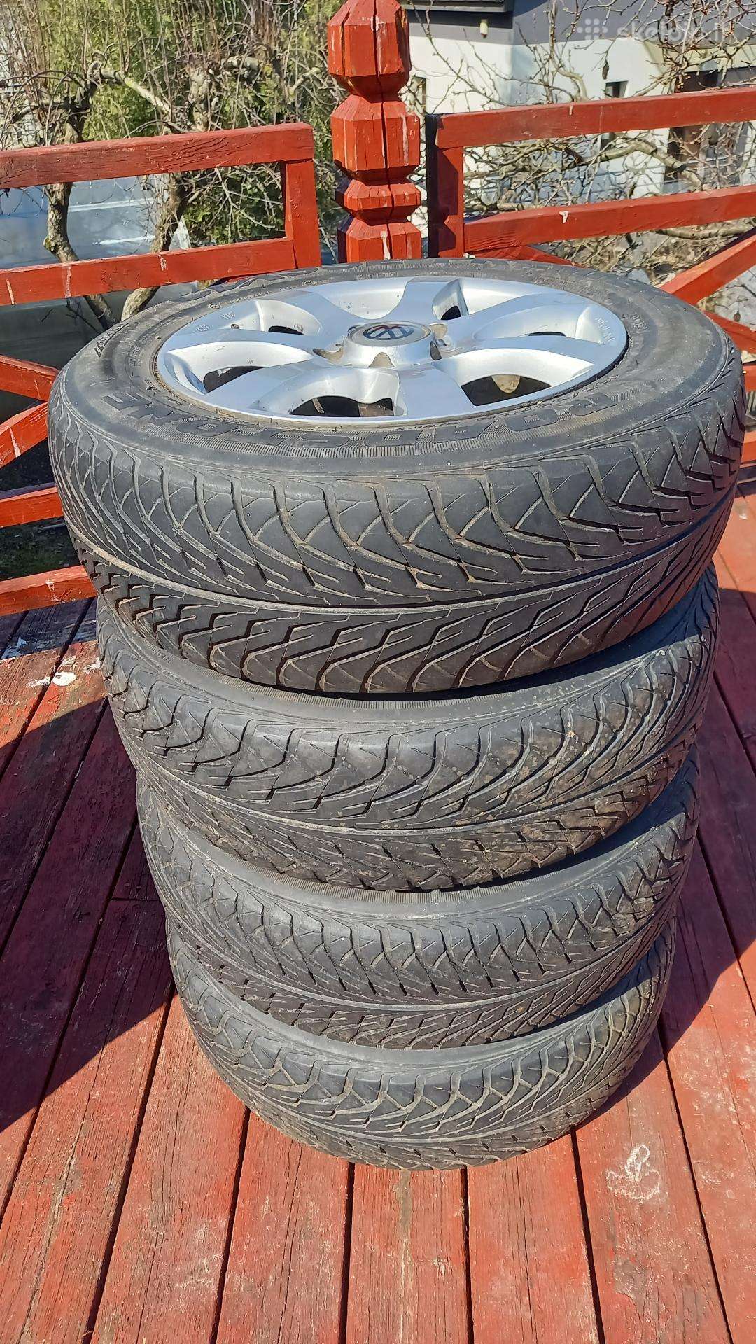 Ratlankiai su M+s padangomis 195/65 R15